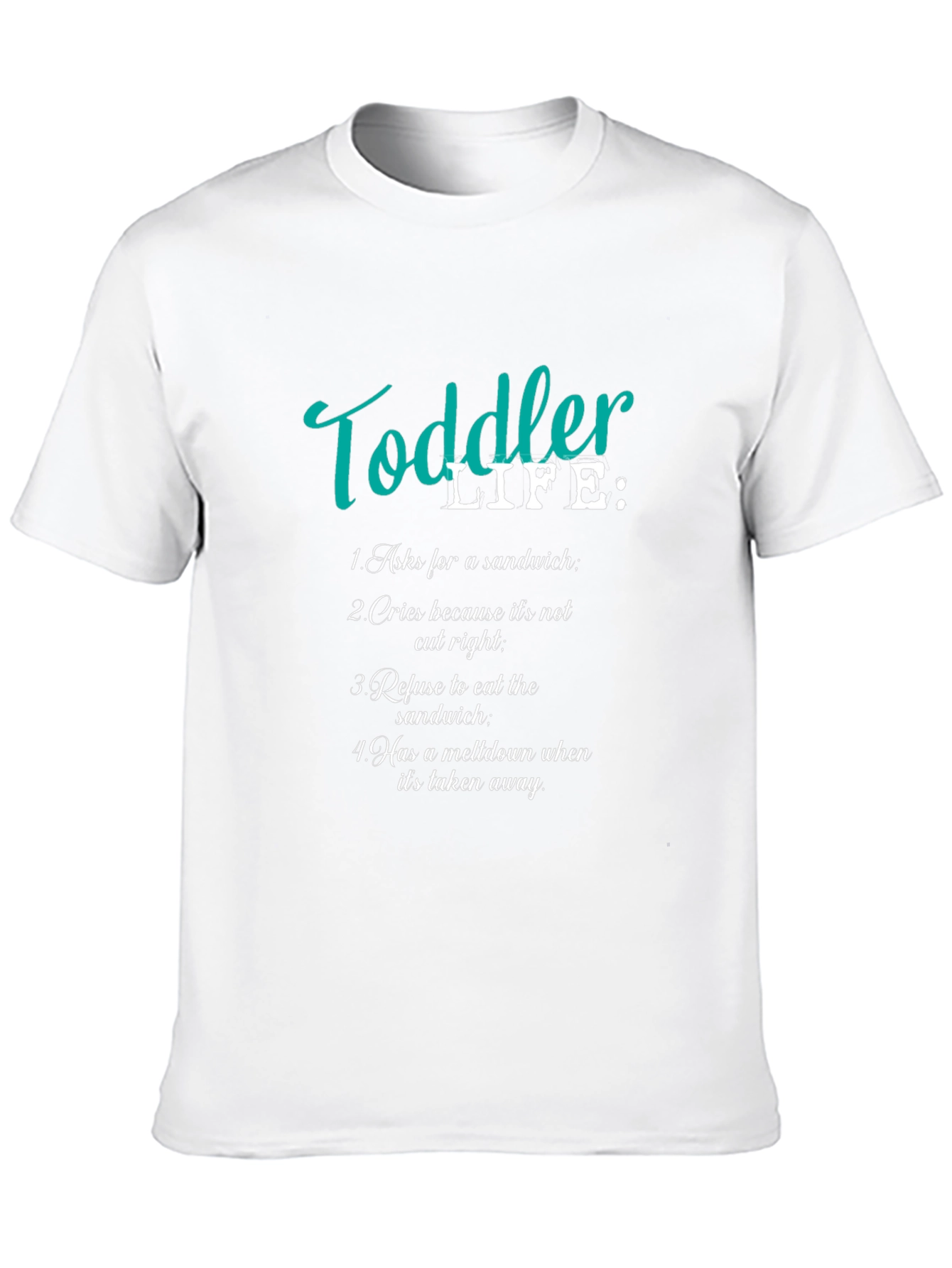 Toddler Life T-Shirt - Funny Parent Tee