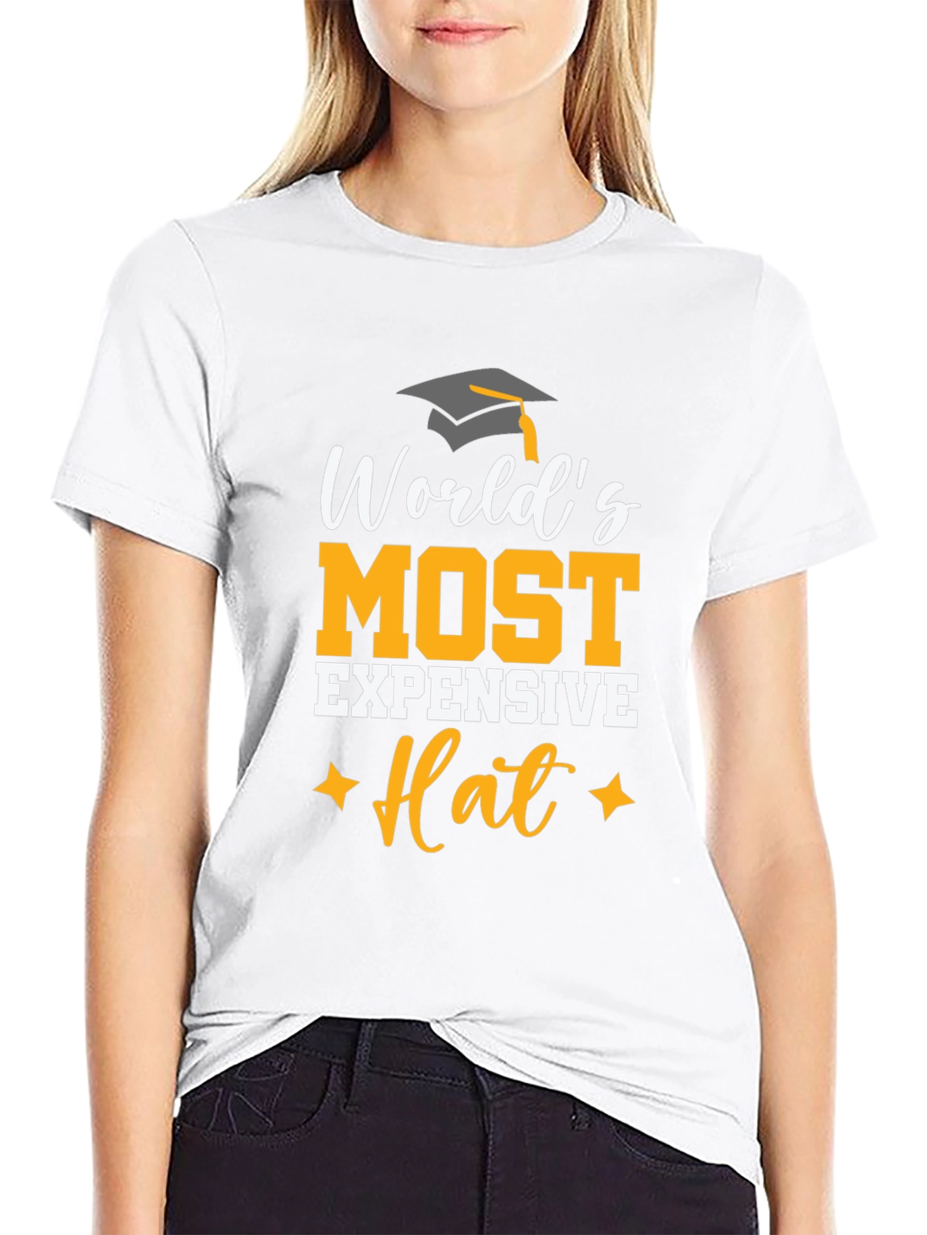 Worlds Most Expensive Hat T-Shirt Graduation Tee