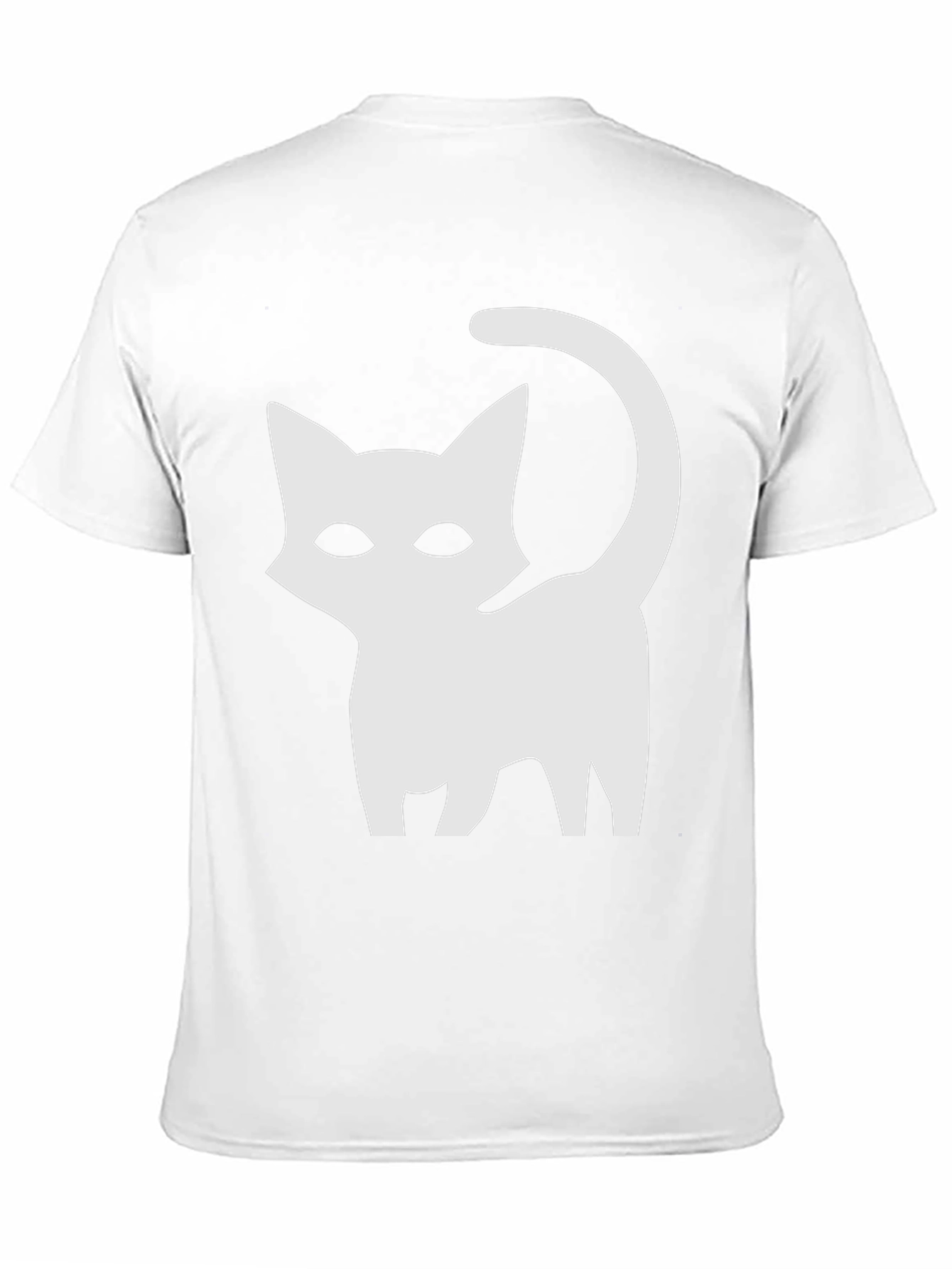Black Cat Graphic Tee - Stylish Casual Wear