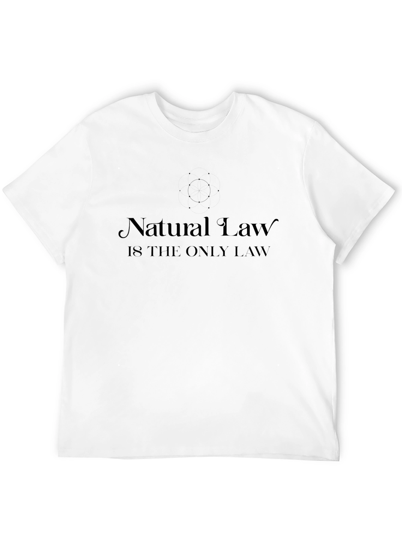 Natural Law Graphic T-Shirt - Soft Cotton Tee