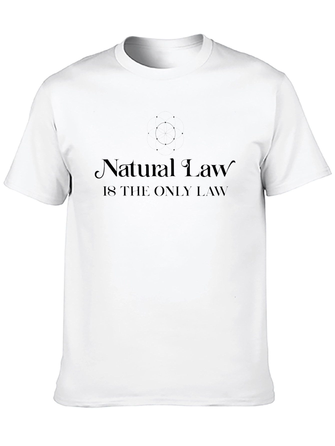 Natural Law Graphic T-Shirt - Soft Cotton Tee