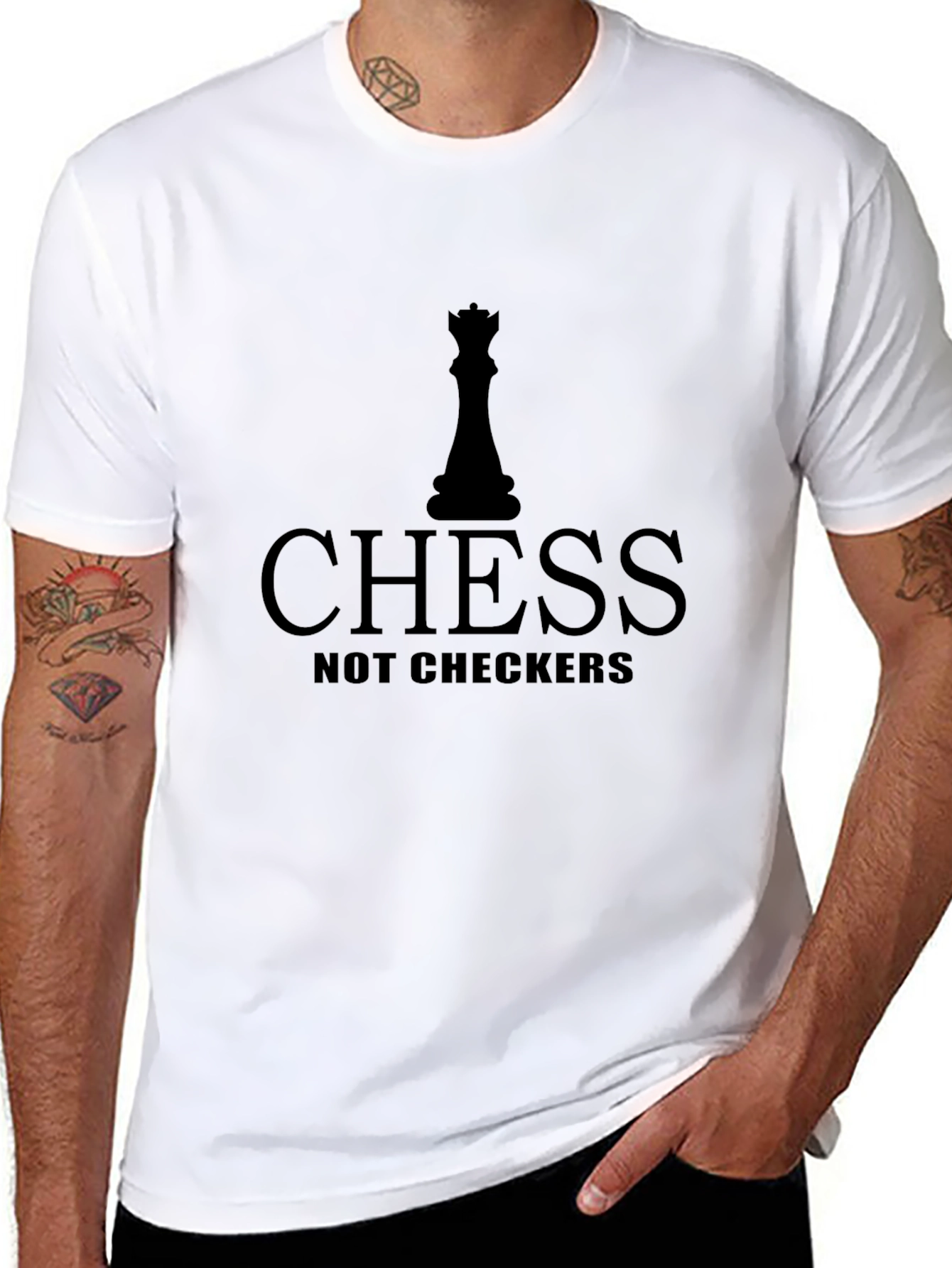 Chess Not Checkers Graphic T-Shirt
