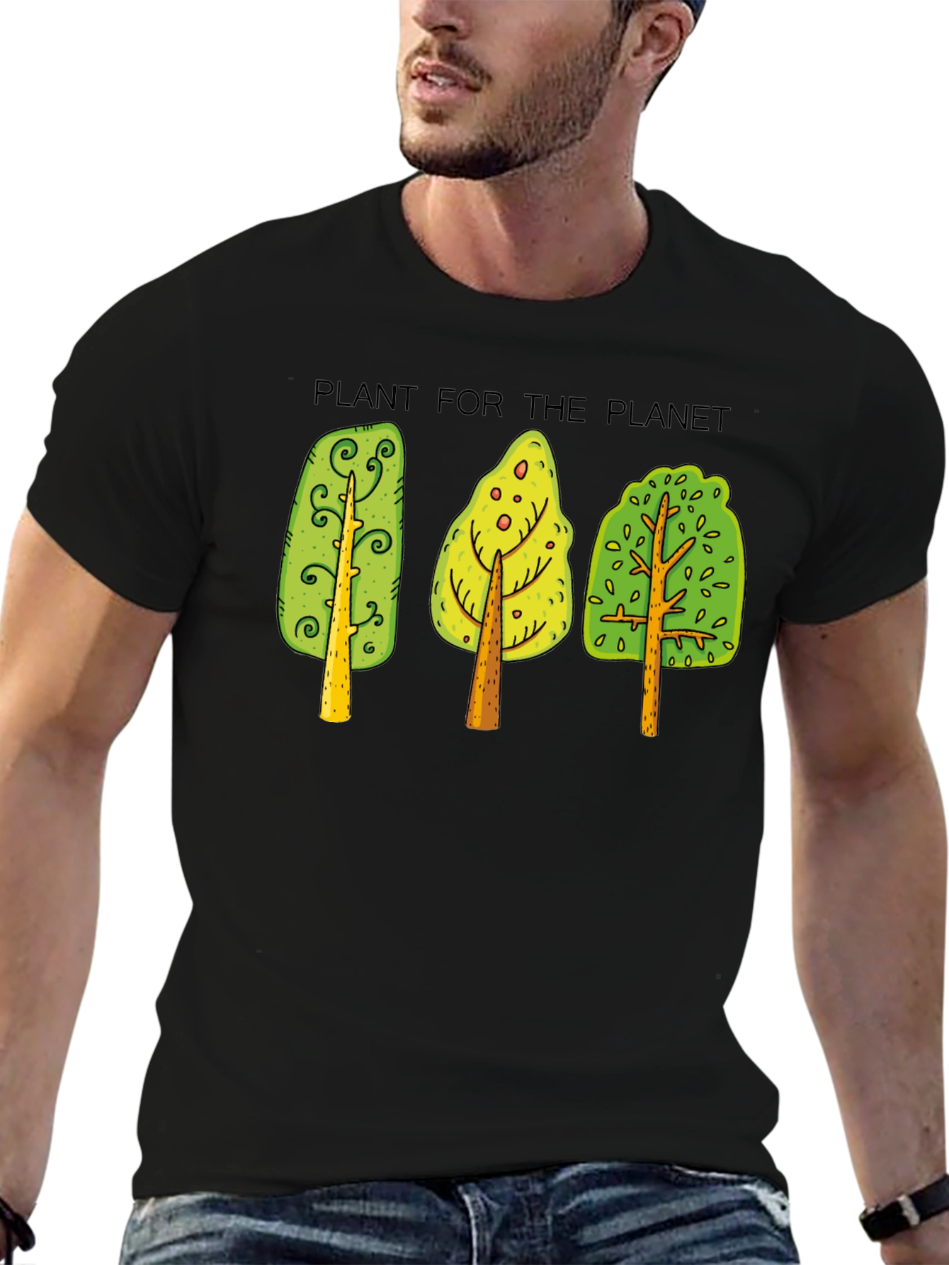 Plant for the Planet T-Shirt - Tree Design
