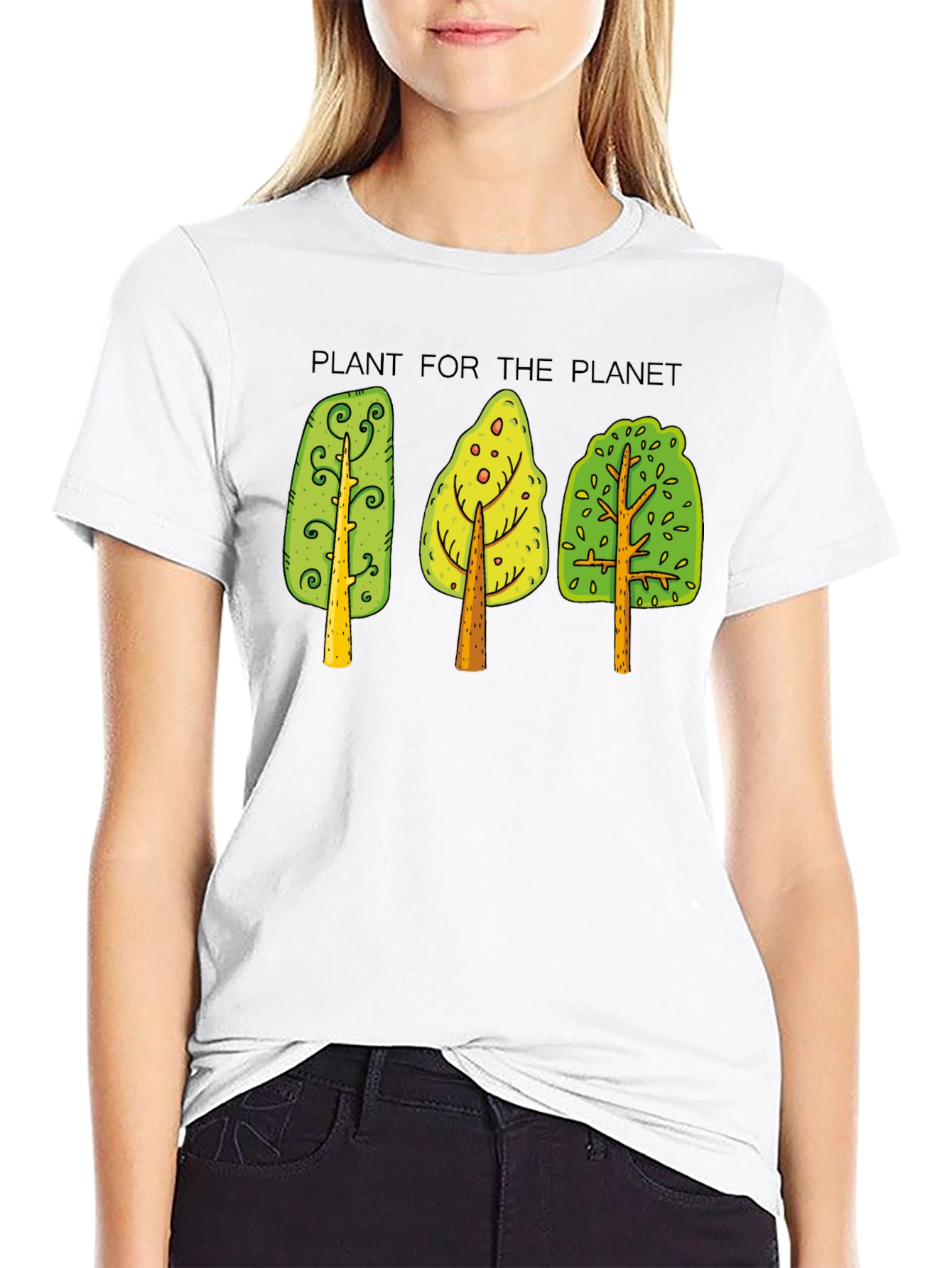 Plant for the Planet T-Shirt - Tree Design