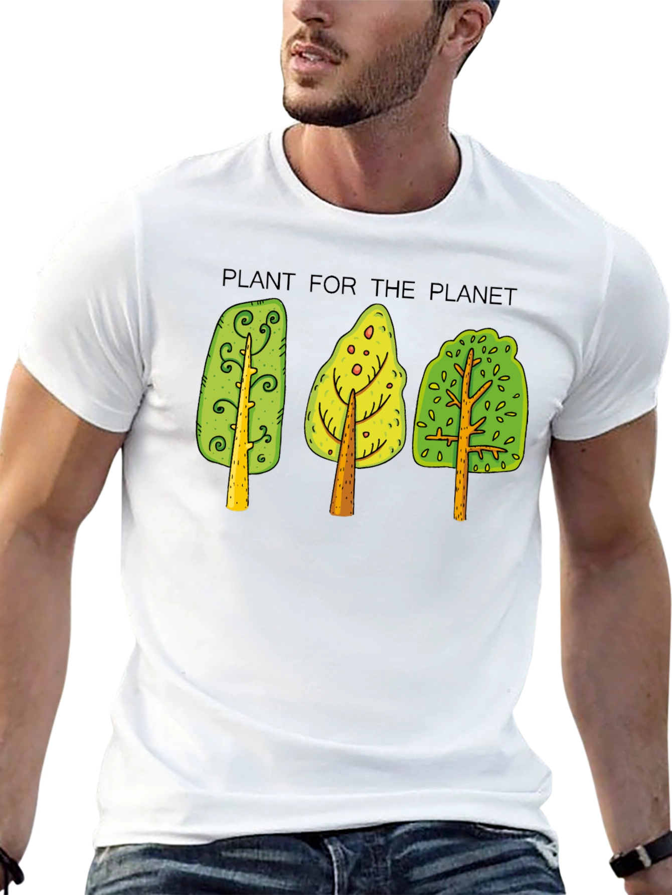 Plant for the Planet T-Shirt - Tree Design