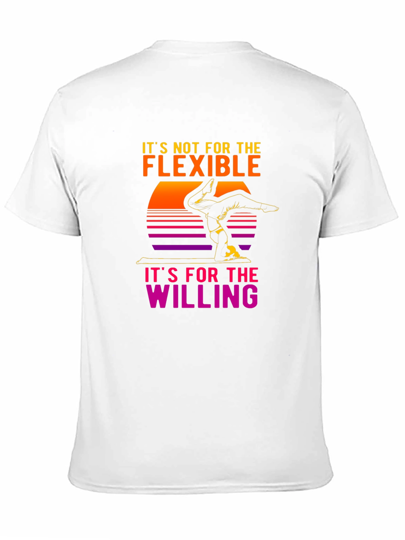 Yoga Graphic Tee - Flexible Willing