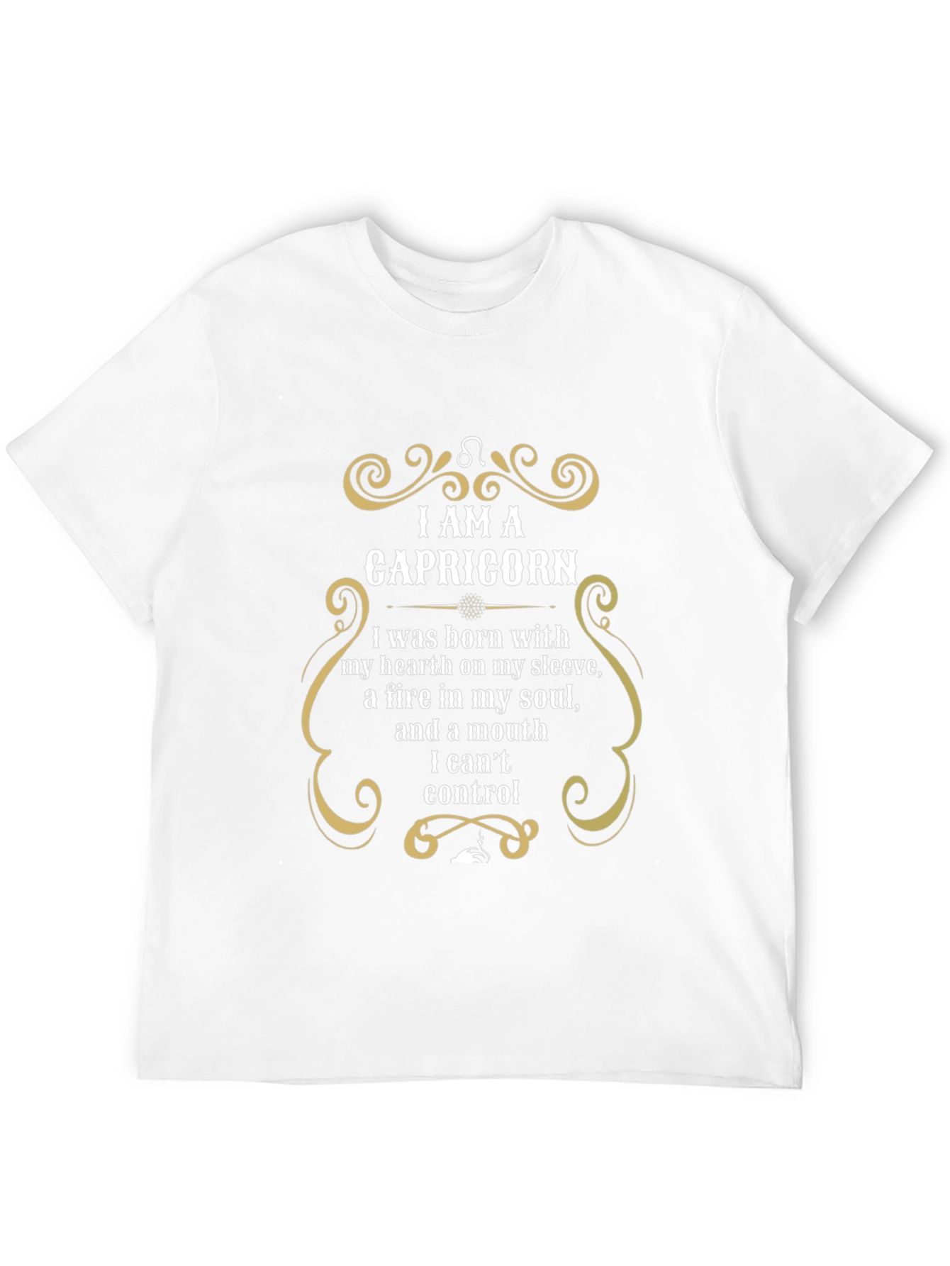 Capricorn Zodiac Graphic T-Shirt