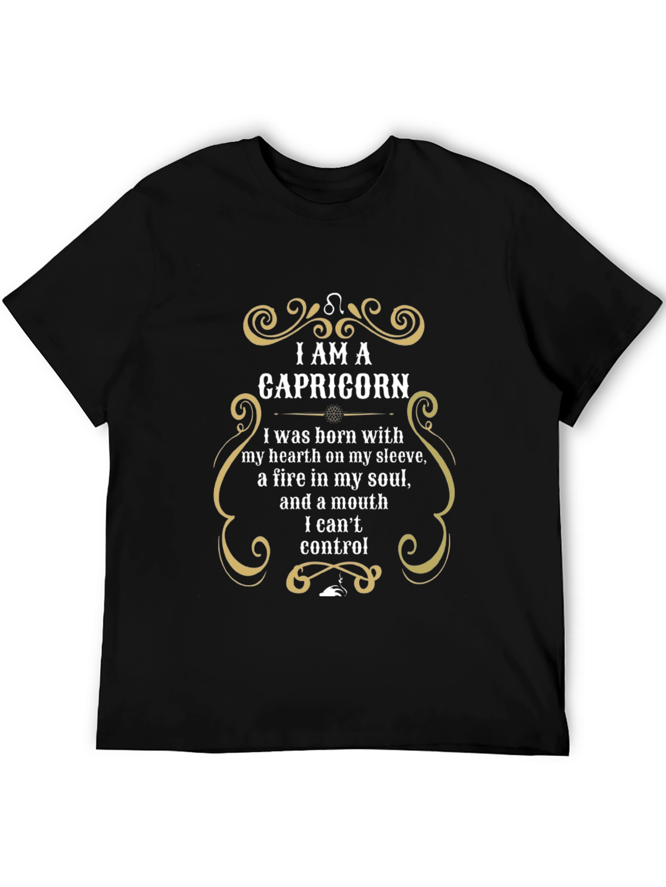 Capricorn Zodiac Graphic T-Shirt