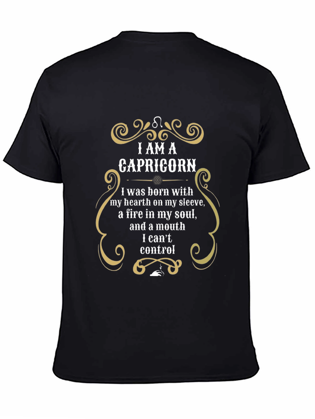 Capricorn Zodiac Graphic T-Shirt