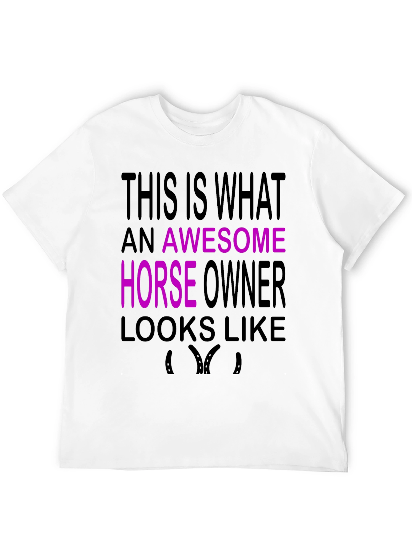 Awesome Horse Owner Graphic Tee