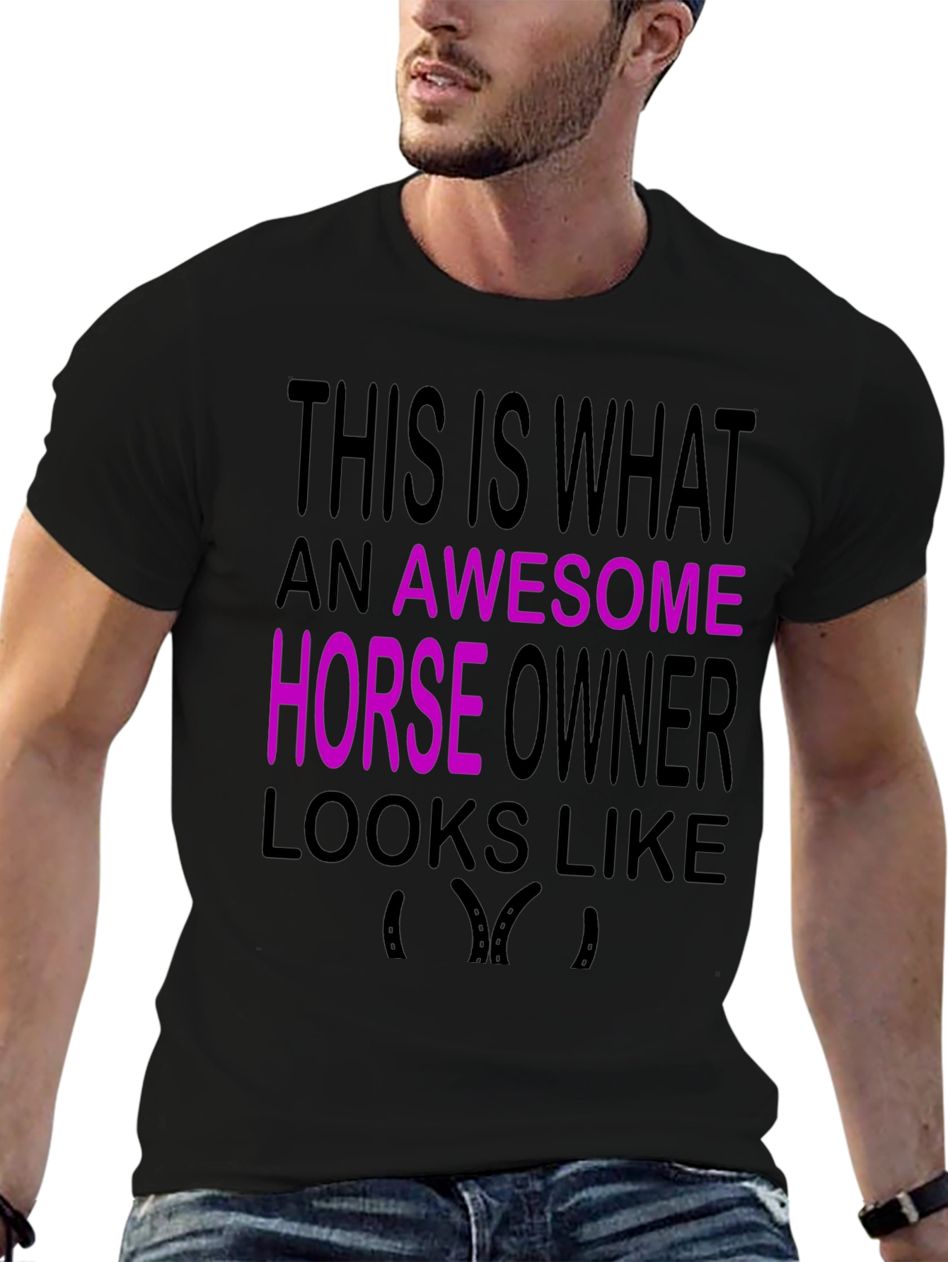 Awesome Horse Owner Graphic Tee