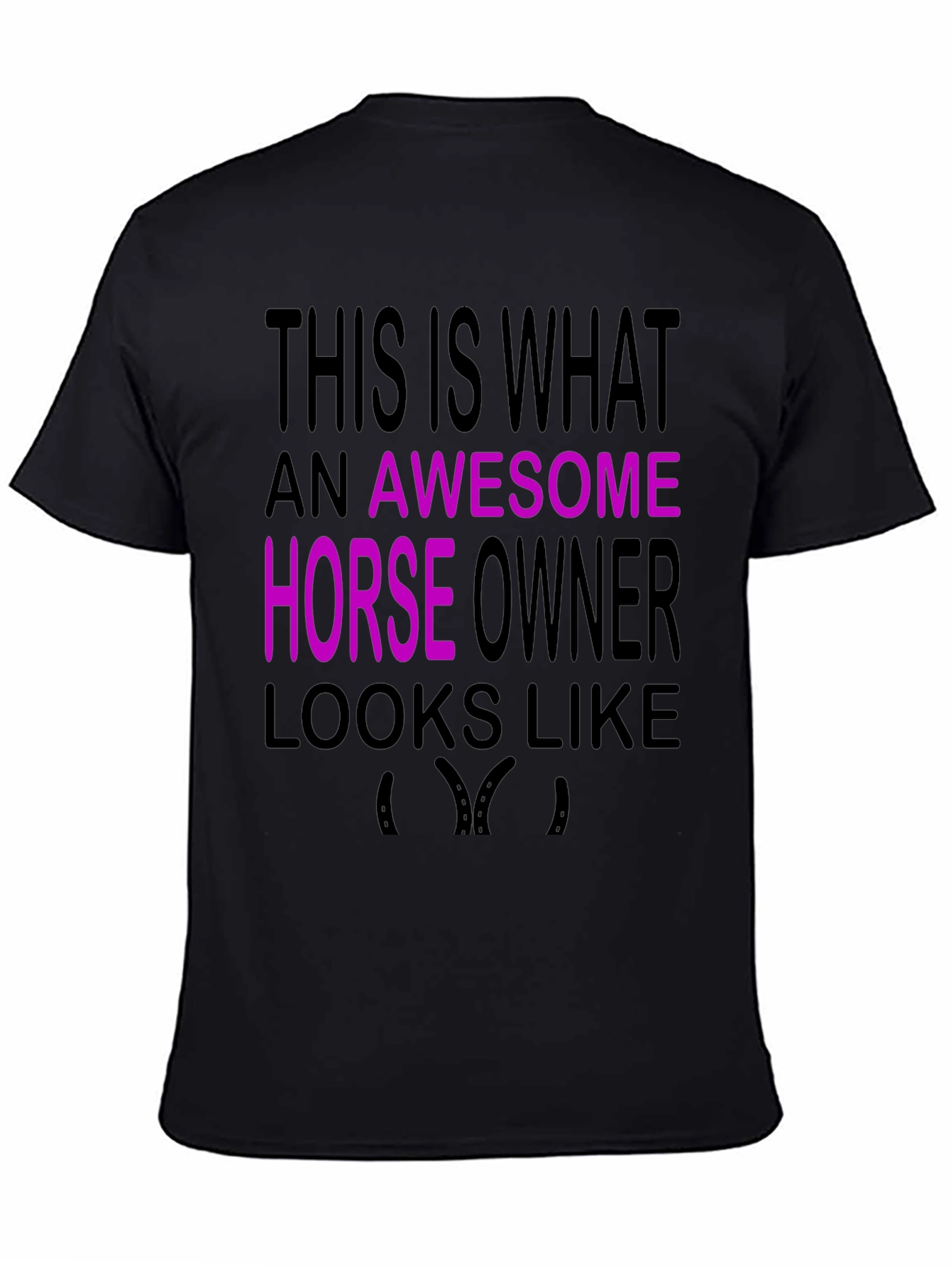 Awesome Horse Owner Graphic Tee