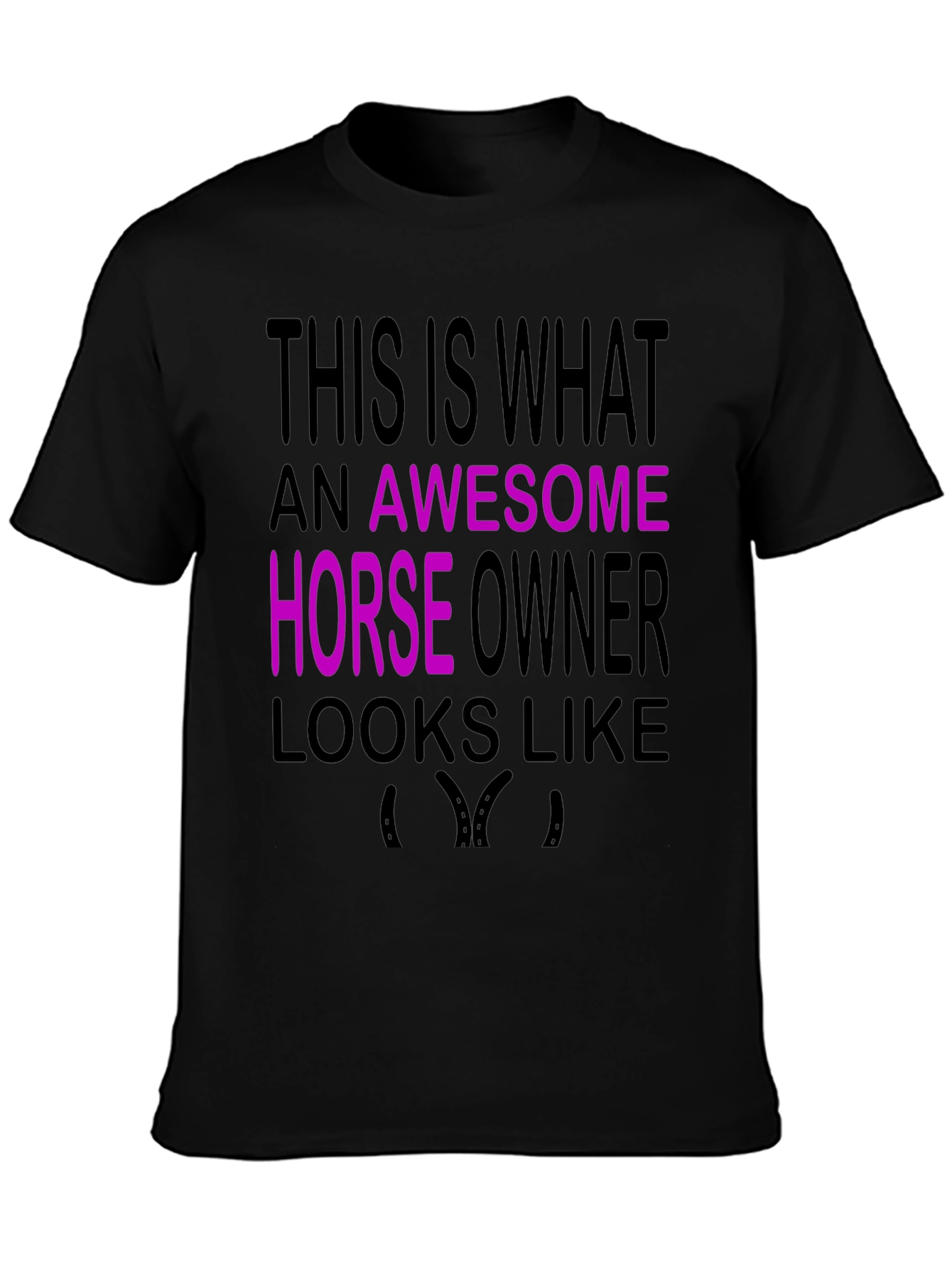 Awesome Horse Owner Graphic Tee