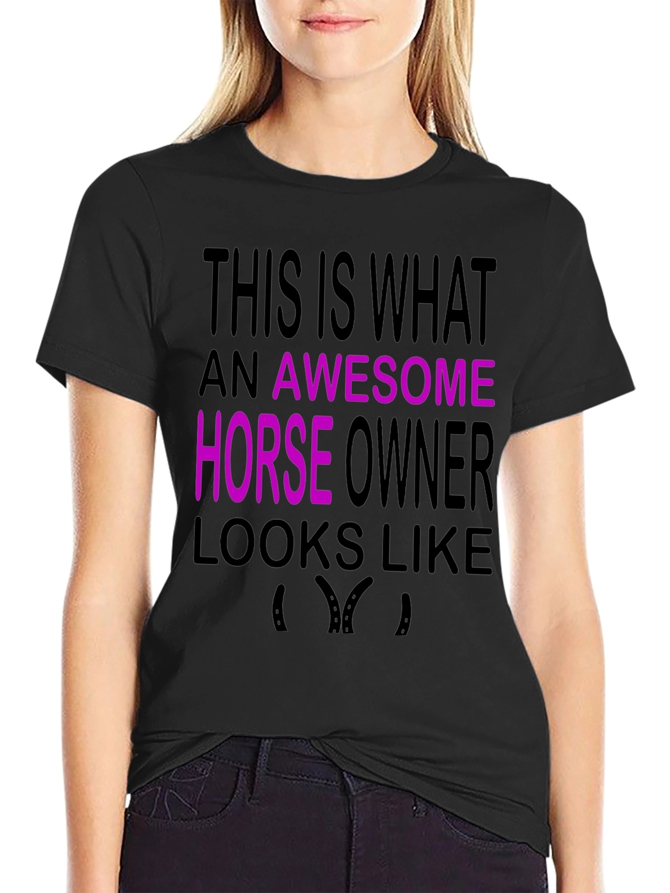 Awesome Horse Owner Graphic Tee