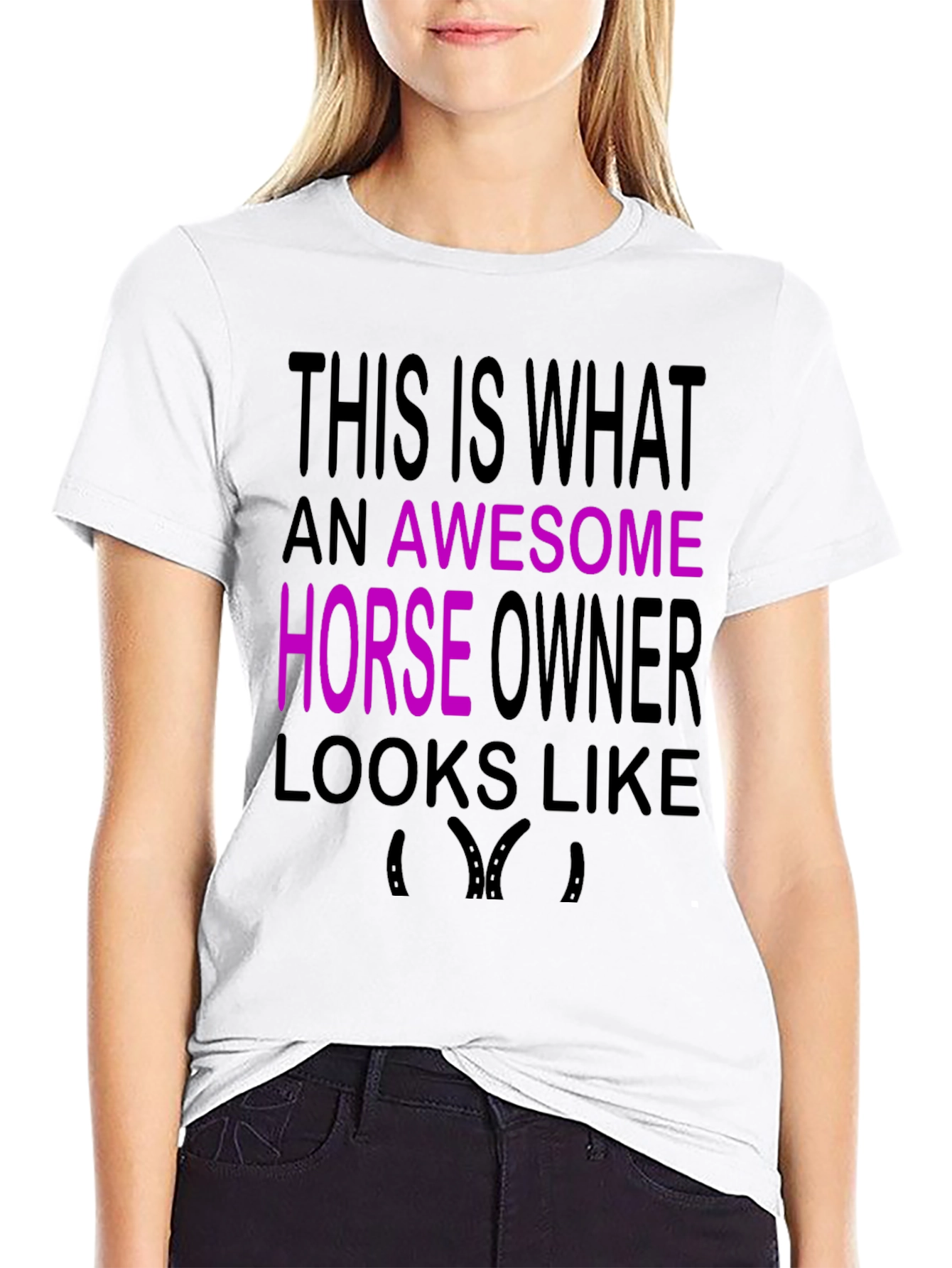 Awesome Horse Owner Graphic Tee