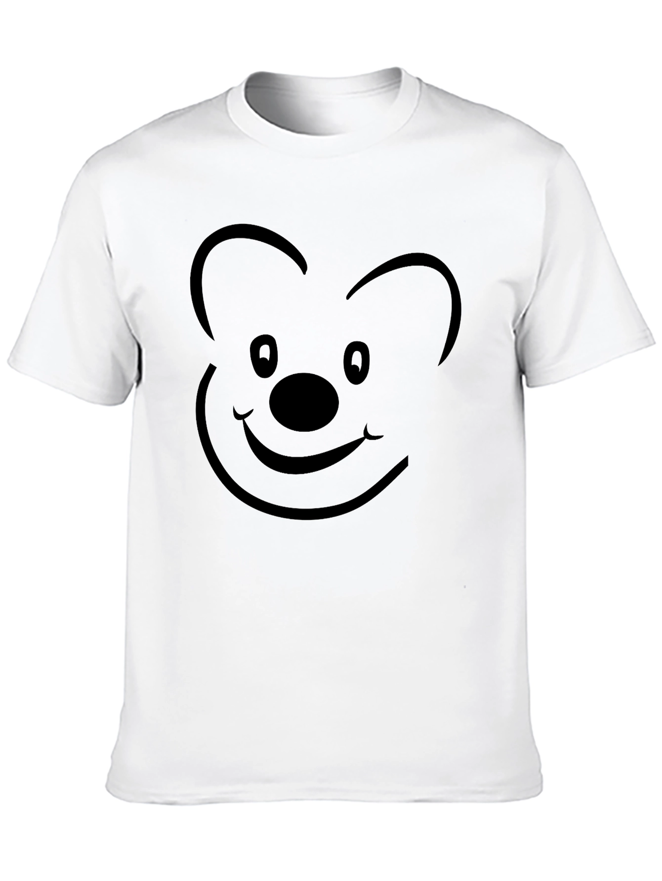 Mickey Mouse Silhouette Black T-Shirt
