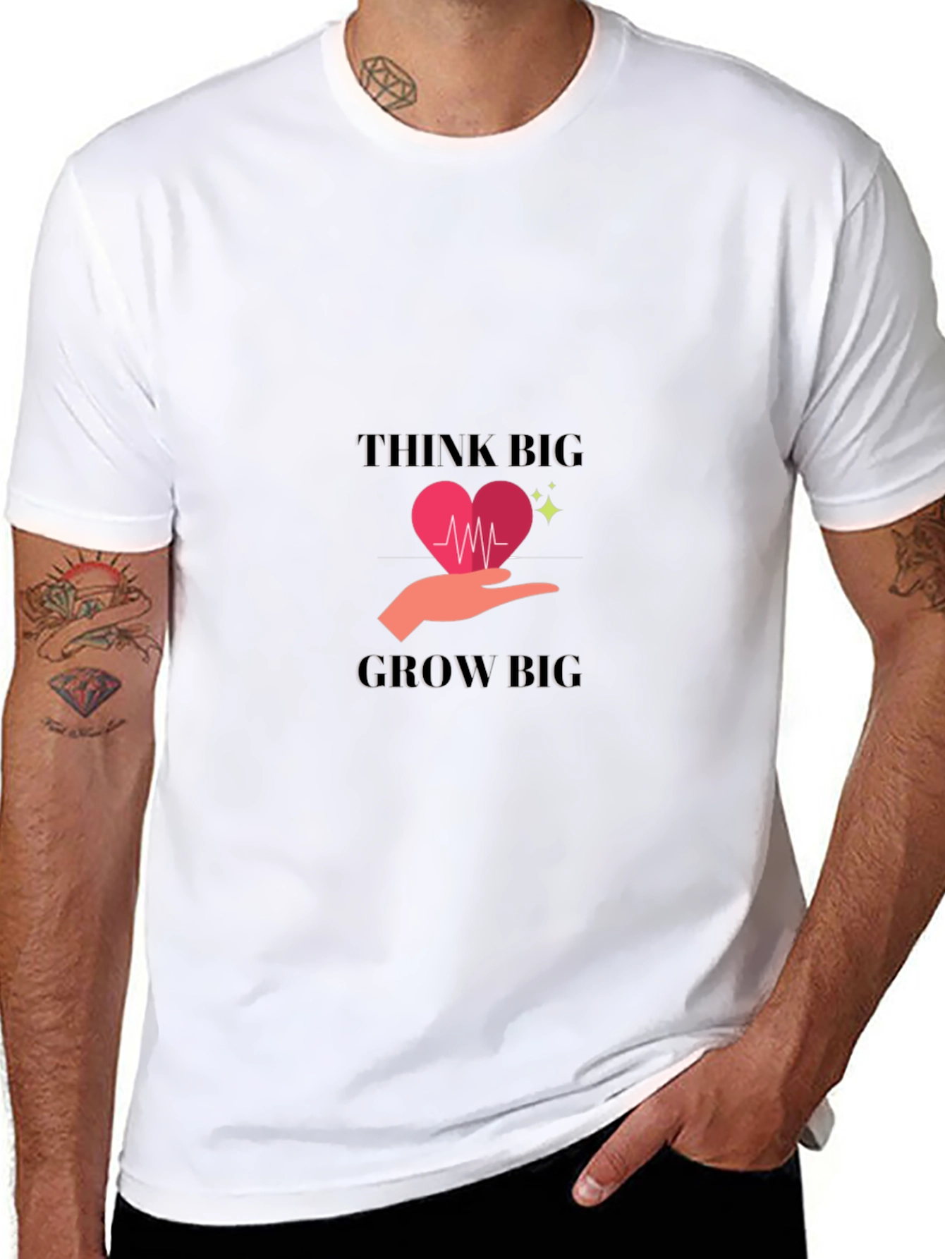 Think Big Grow Big Graphic Tee