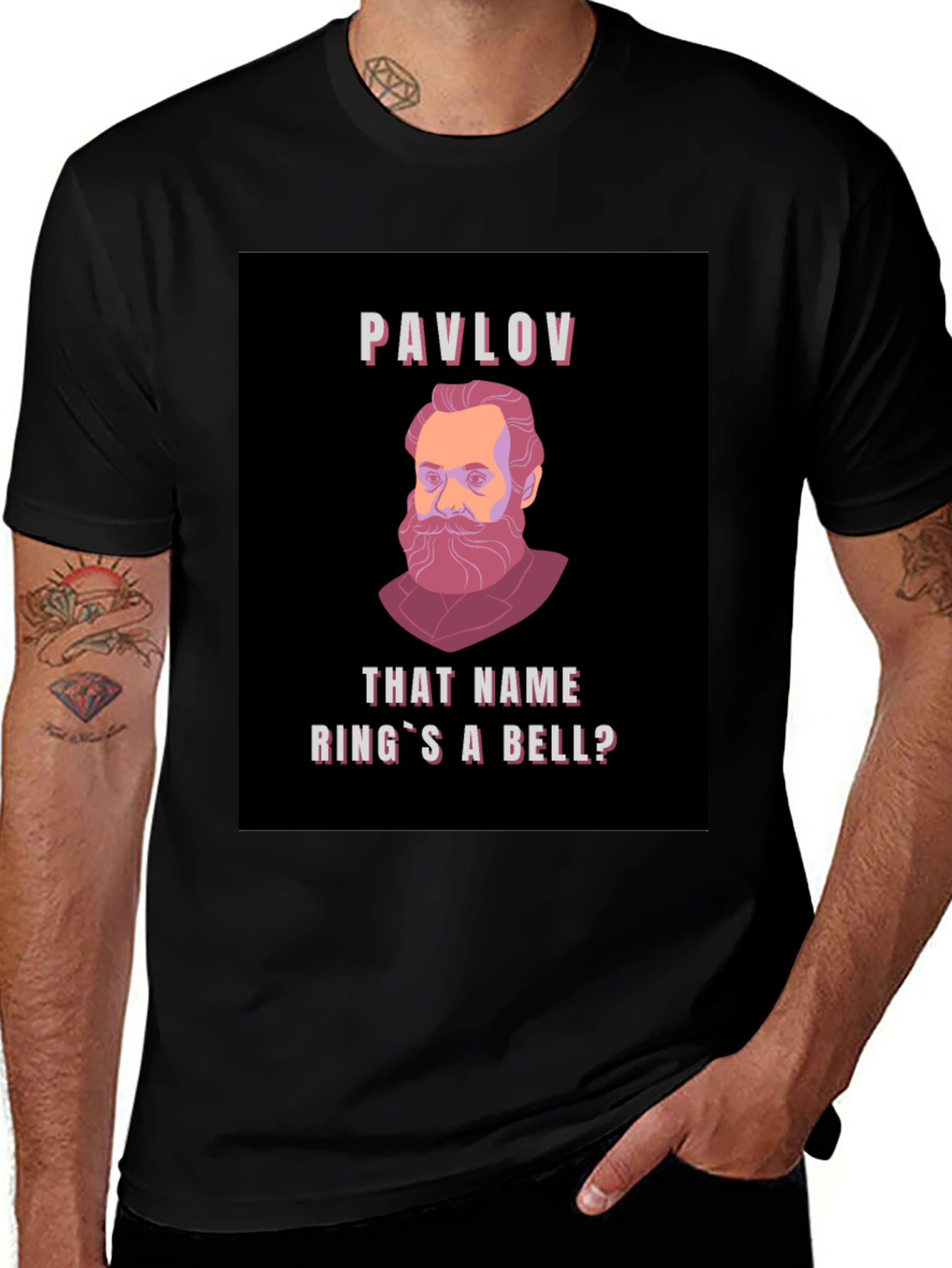 Pavlovs Bell T-Shirt - Psychology Humor Tee