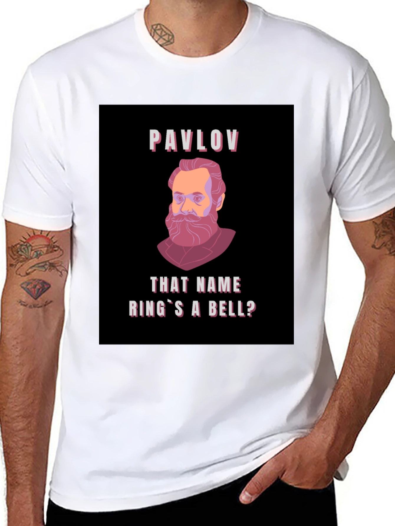 Pavlovs Bell T-Shirt - Psychology Humor Tee