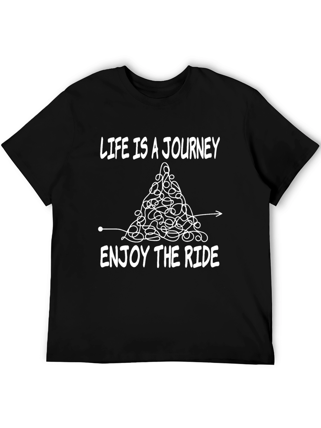 Lifes Journey Tee: Embrace the Ride