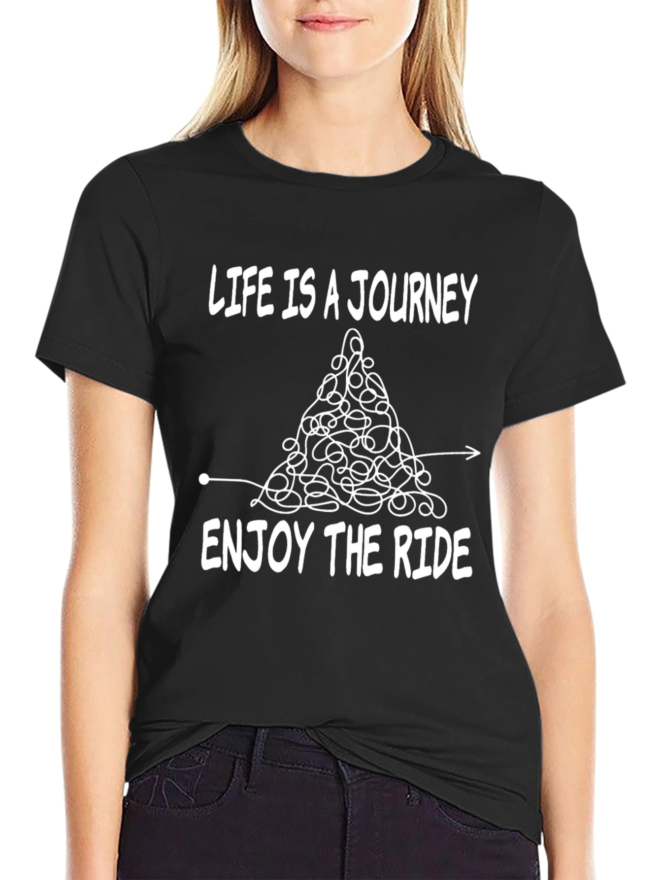 Lifes Journey Tee: Embrace the Ride