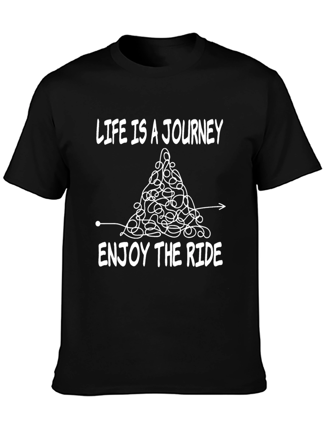 Lifes Journey Tee: Embrace the Ride