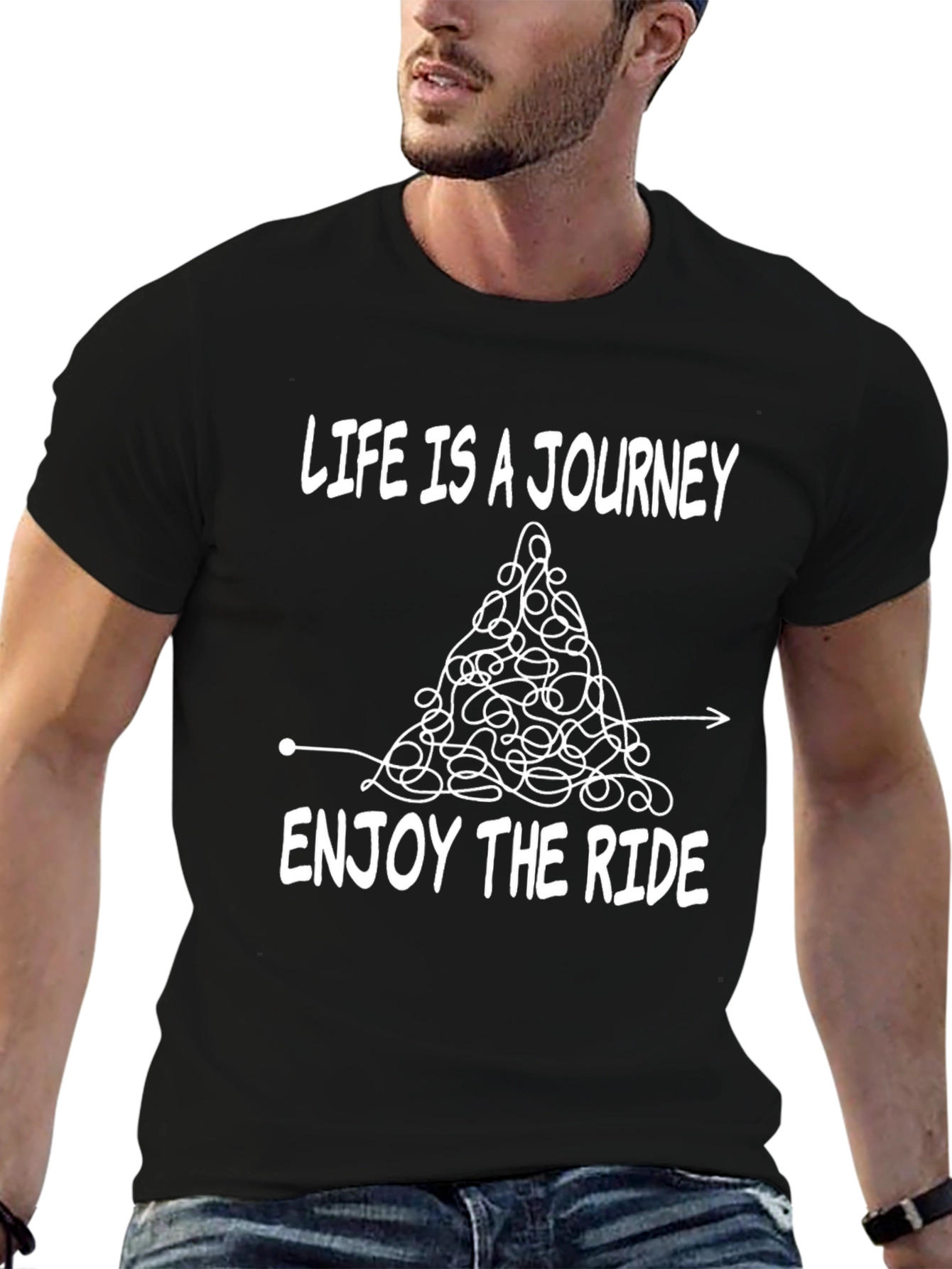 Lifes Journey Tee: Embrace the Ride