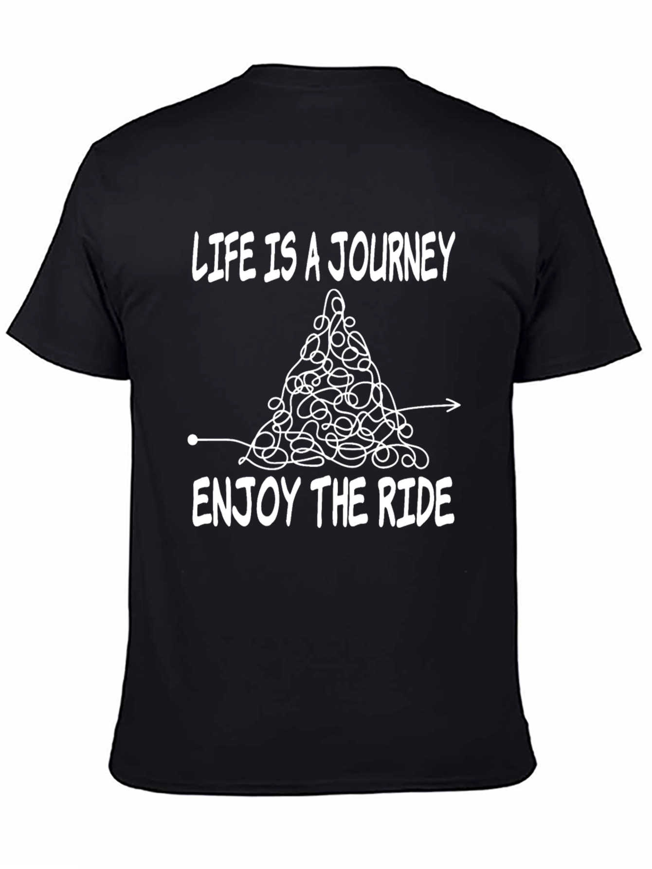 Lifes Journey Tee: Embrace the Ride