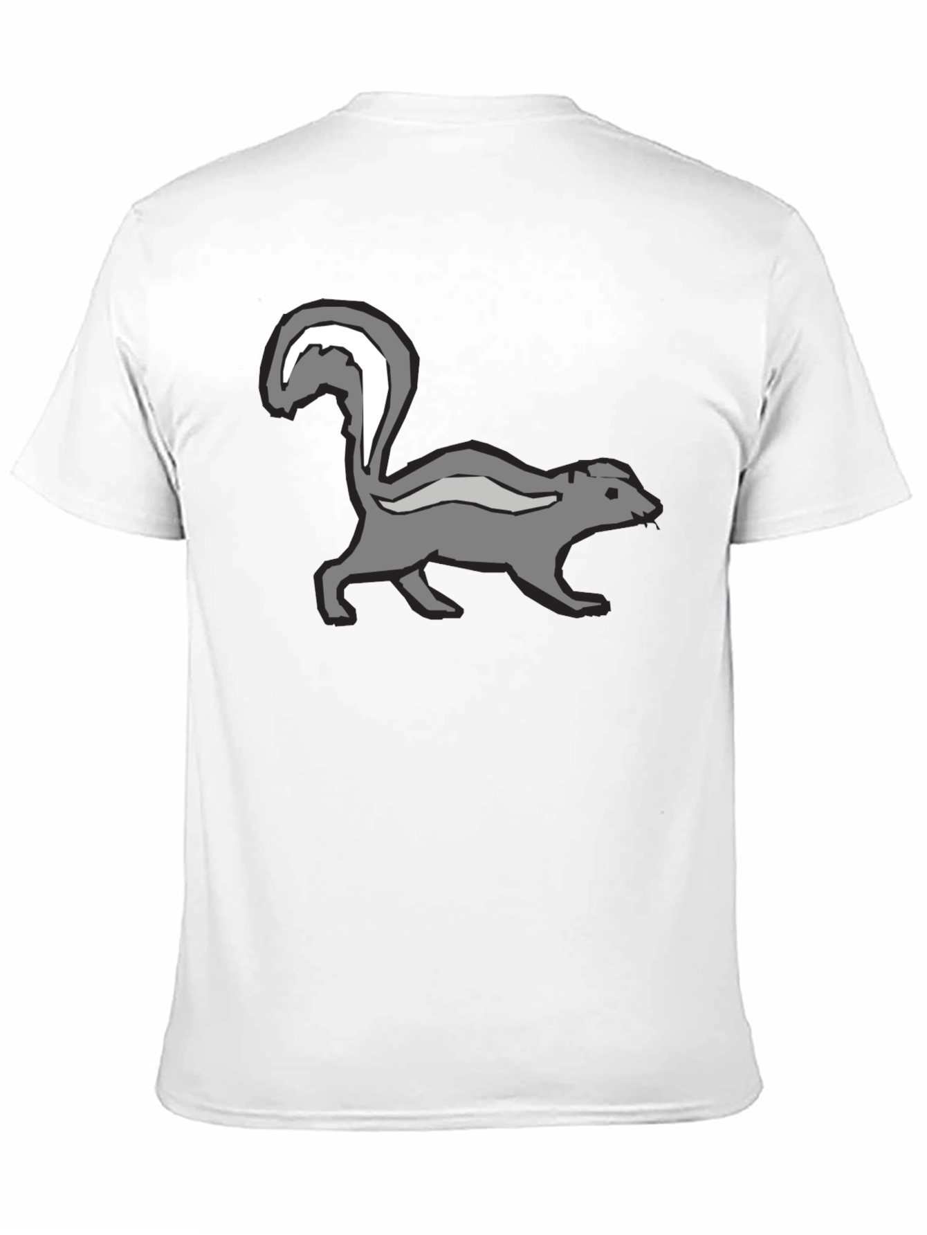 Skunk Graphic Black T-Shirt