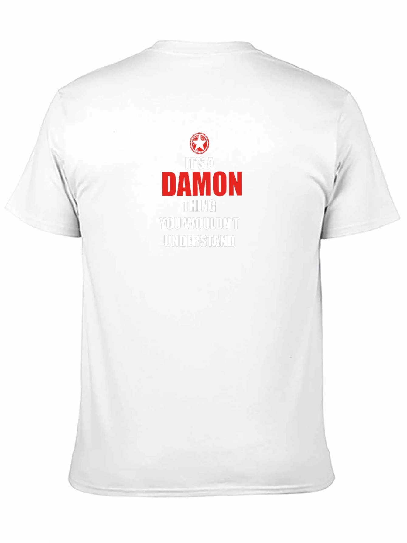 Its A Damon Thing T-Shirt - Personalized Name Tee