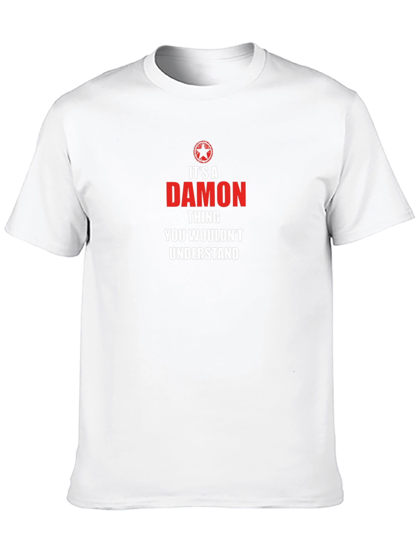 Its A Damon Thing T-Shirt - Personalized Name Tee
