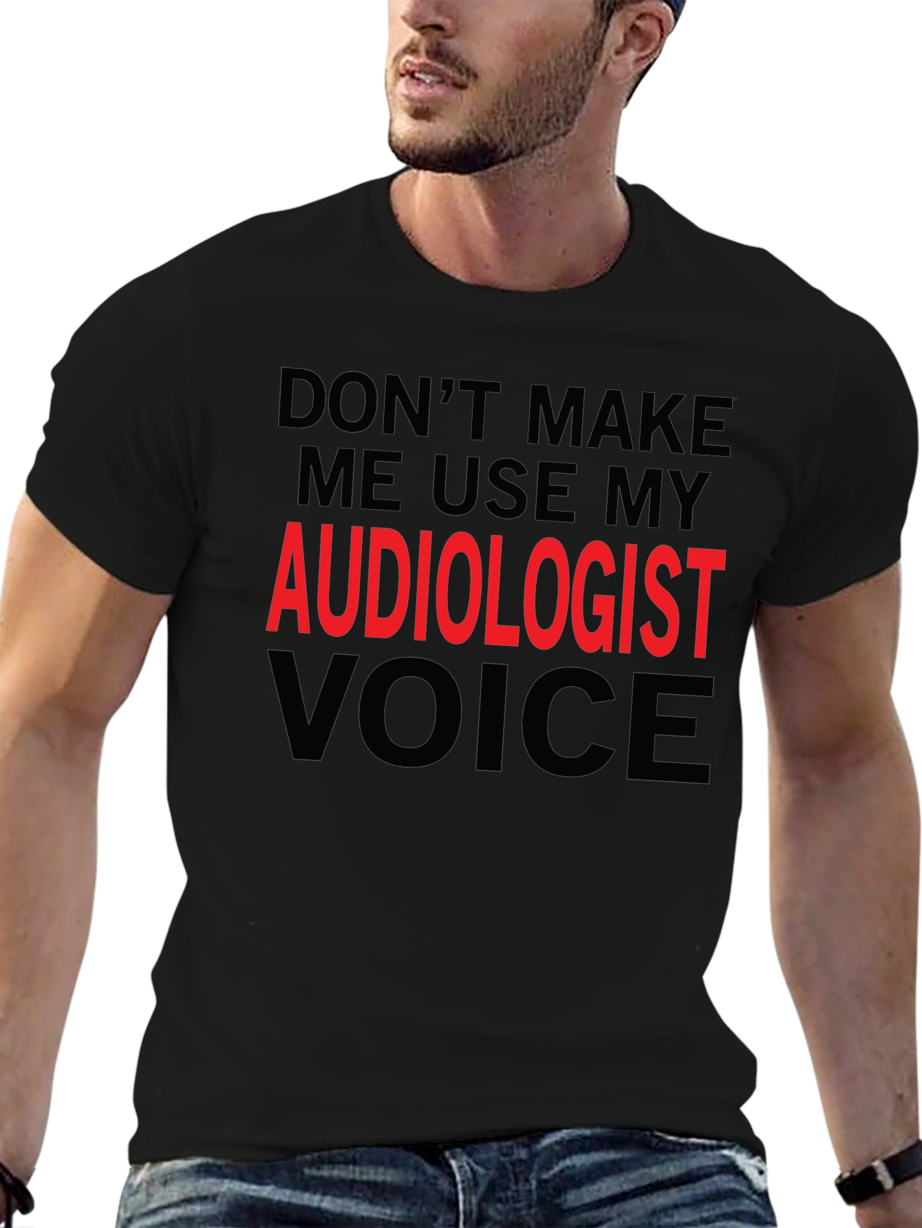 Audiologist Voice Funny Graphic T-Shirt