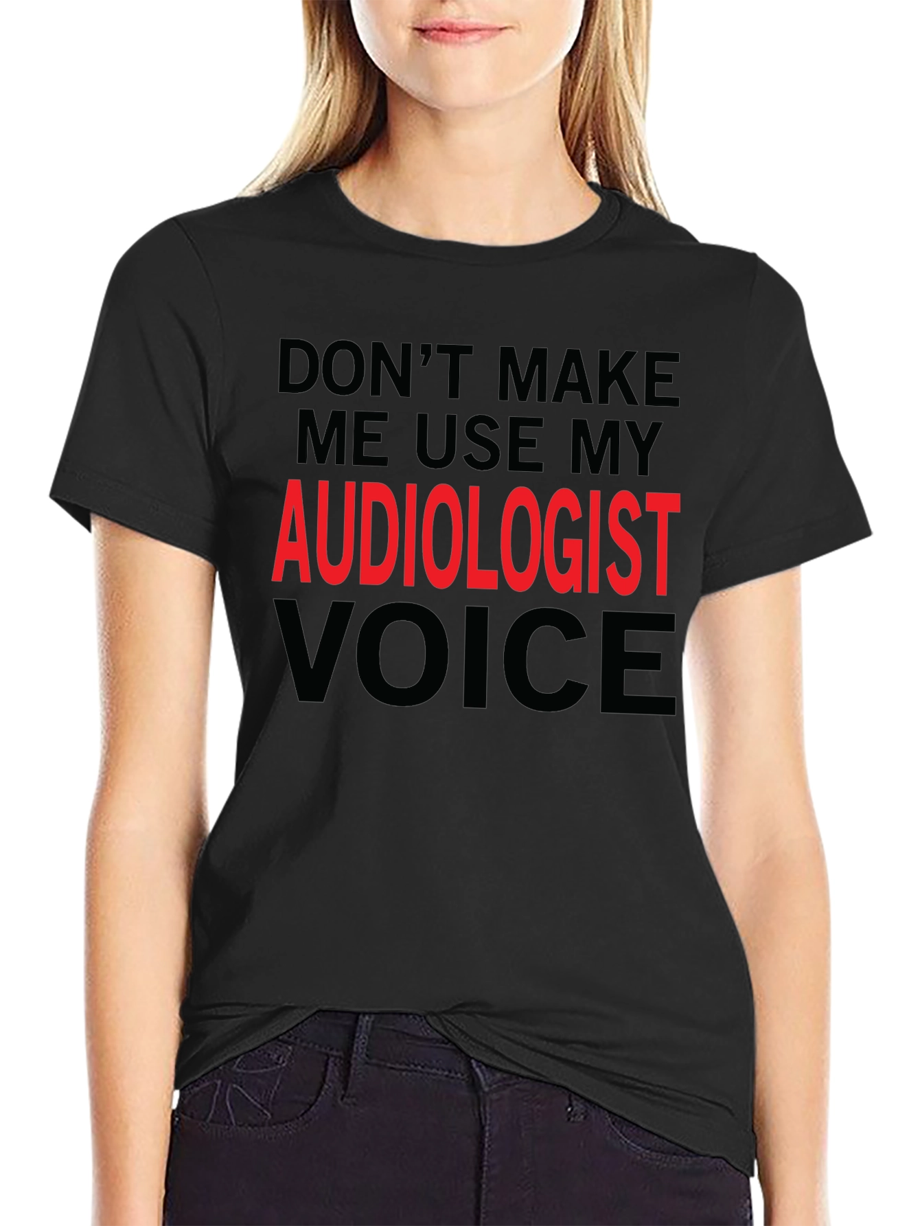 Audiologist Voice Funny Graphic T-Shirt