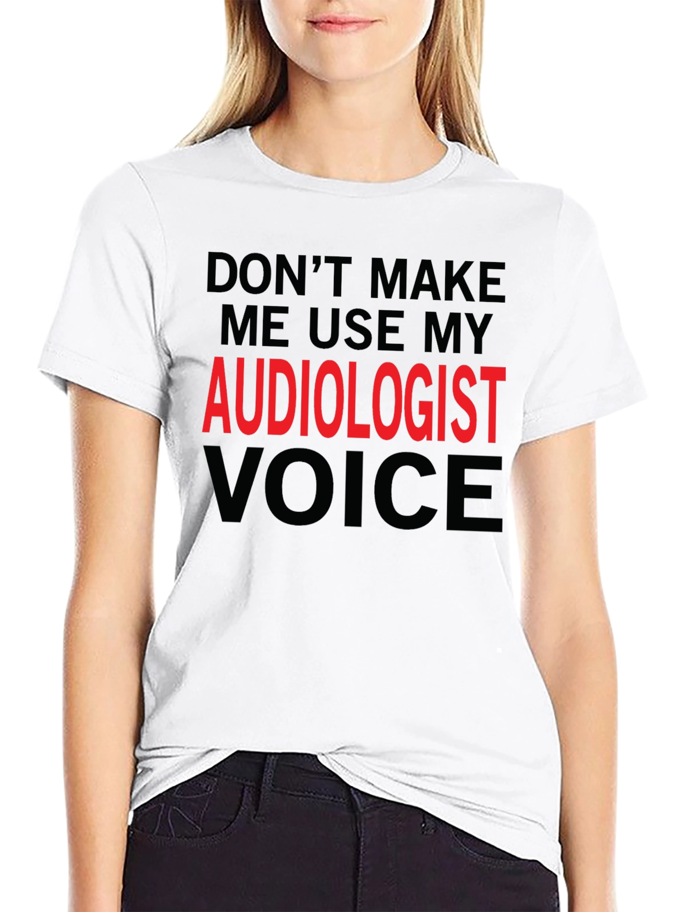 Audiologist Voice Funny Graphic T-Shirt