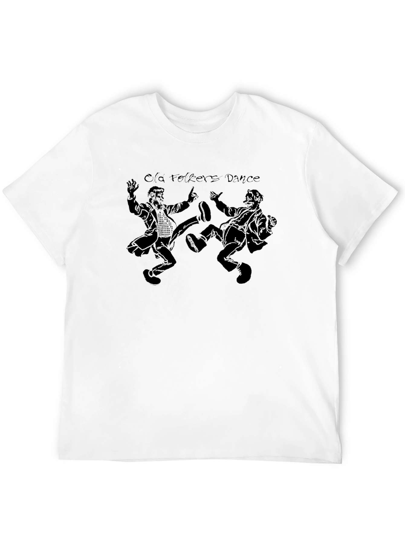 Cla Folkers Dance Black Graphic T-Shirt