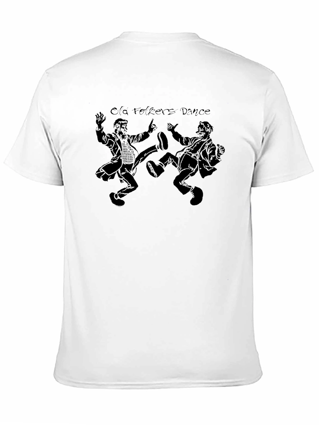 Cla Folkers Dance Black Graphic T-Shirt