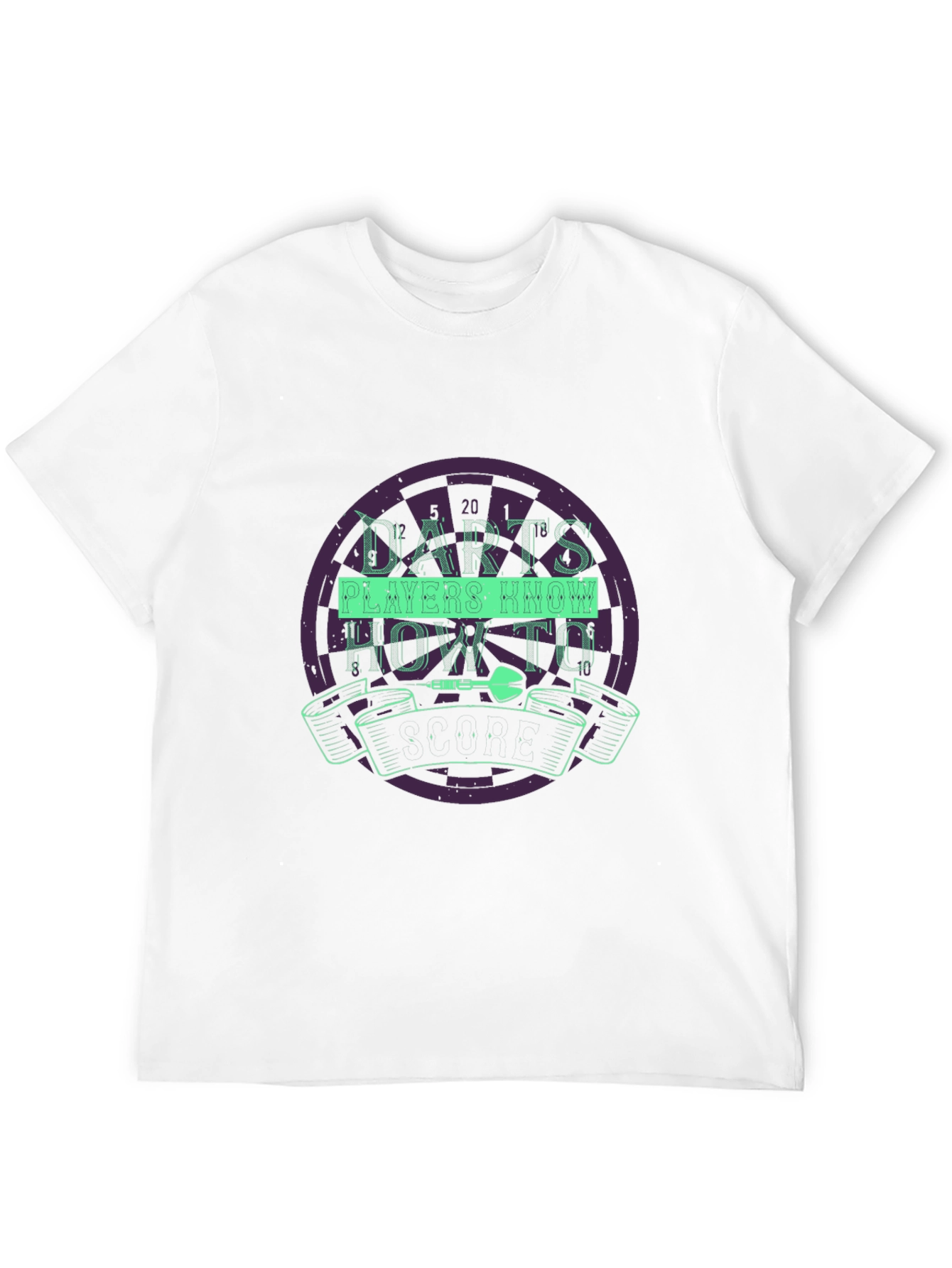Darts Players Know How To Dart Black T-Shirt