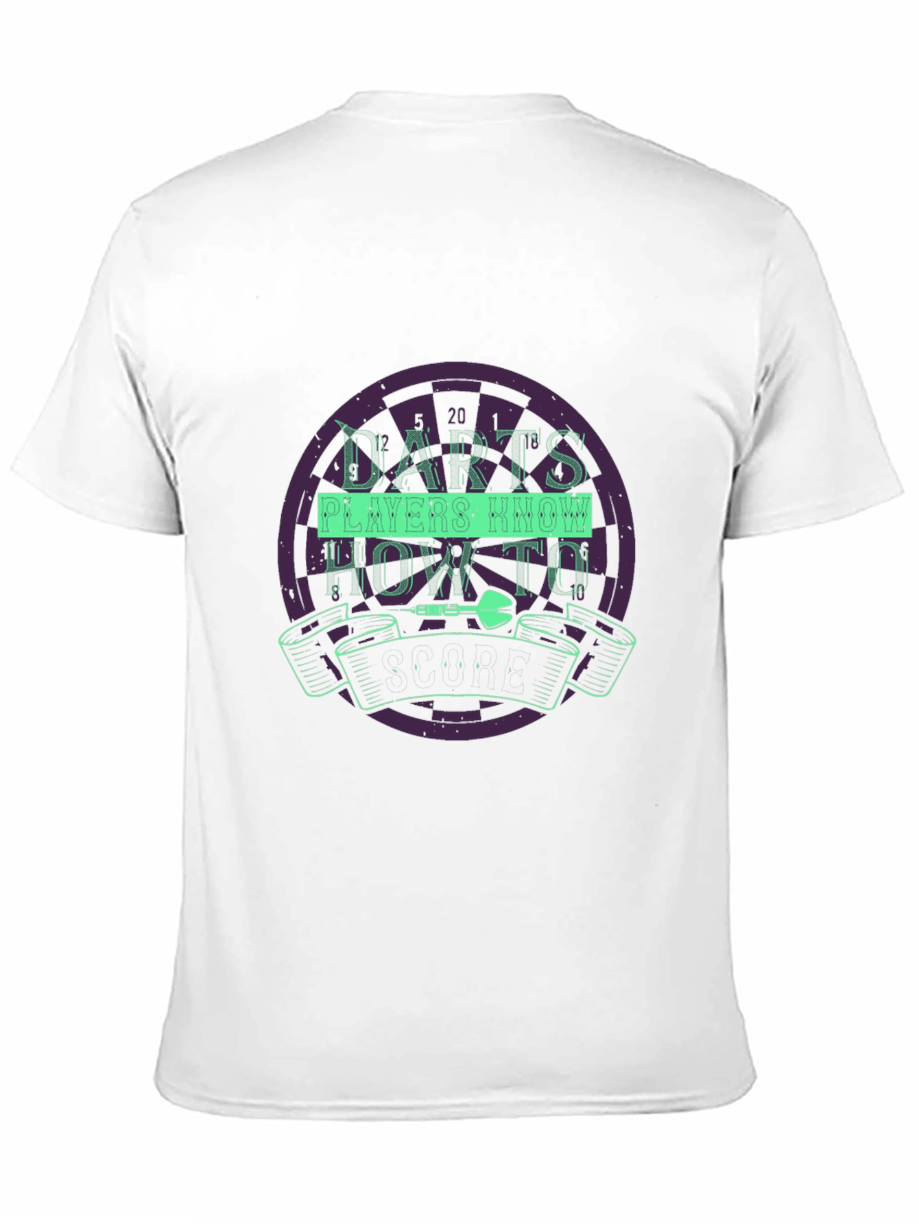 Darts Players Know How To Dart Black T-Shirt