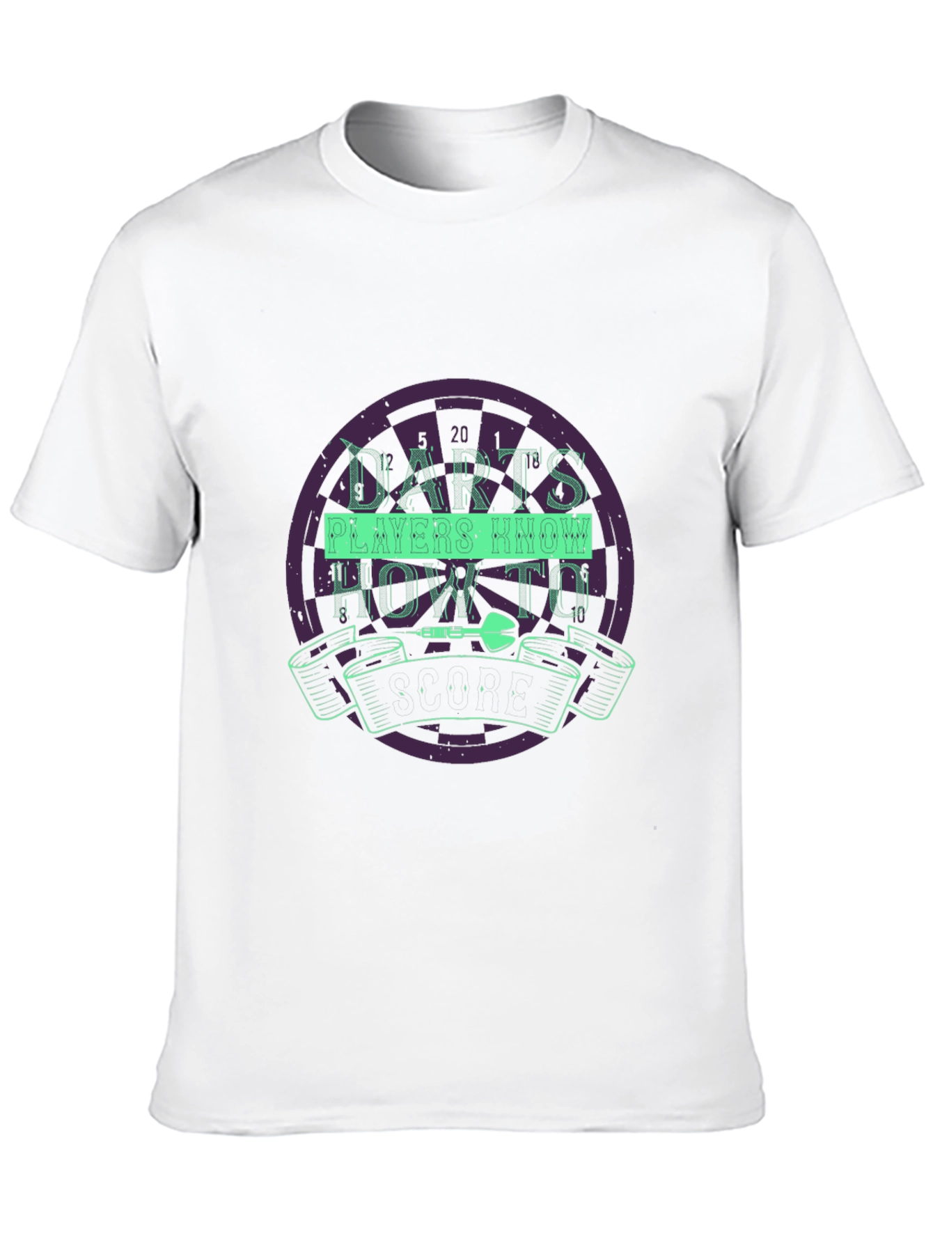 Darts Players Know How To Dart Black T-Shirt