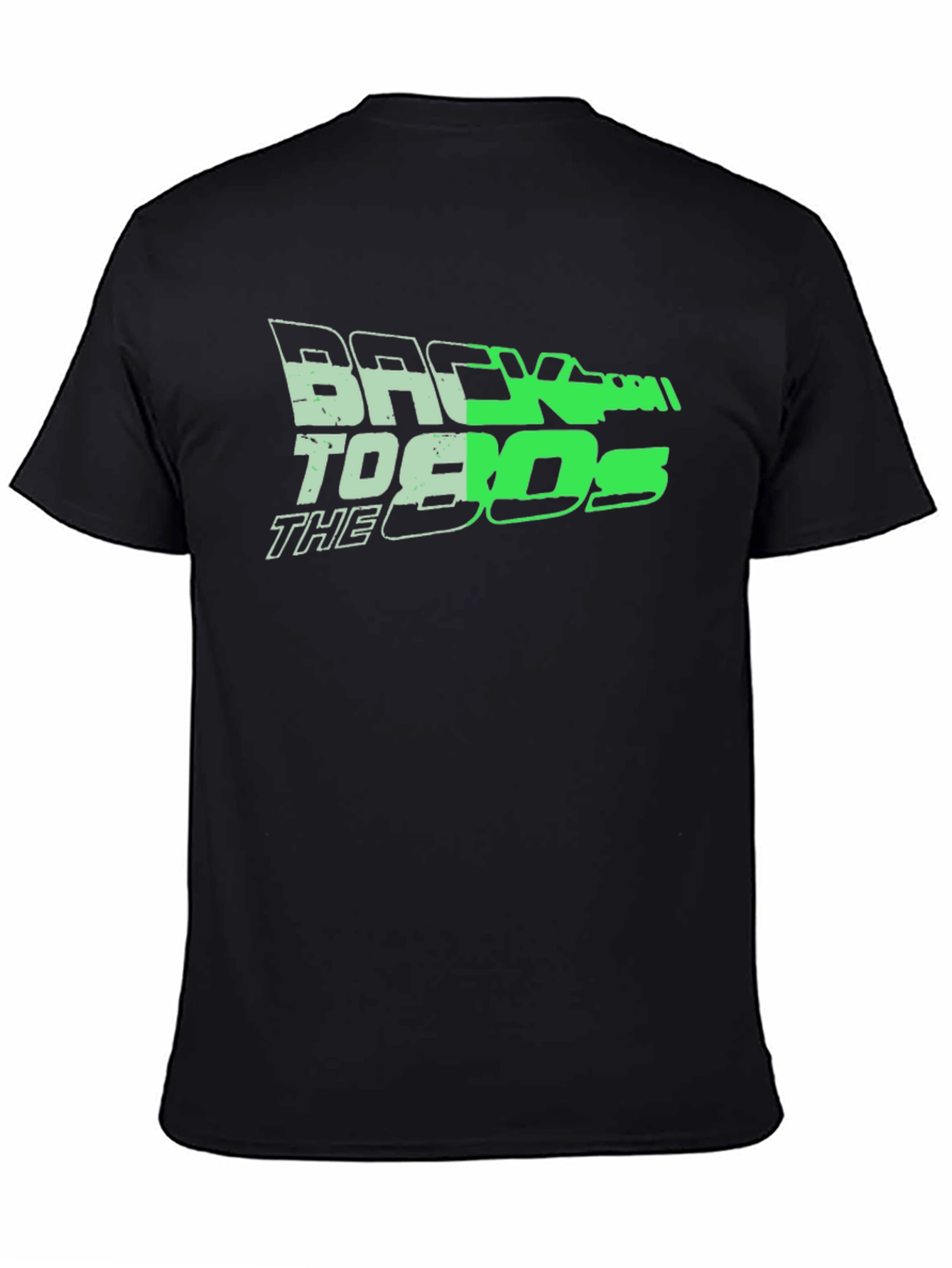 Back to the 80s Black T-Shirt