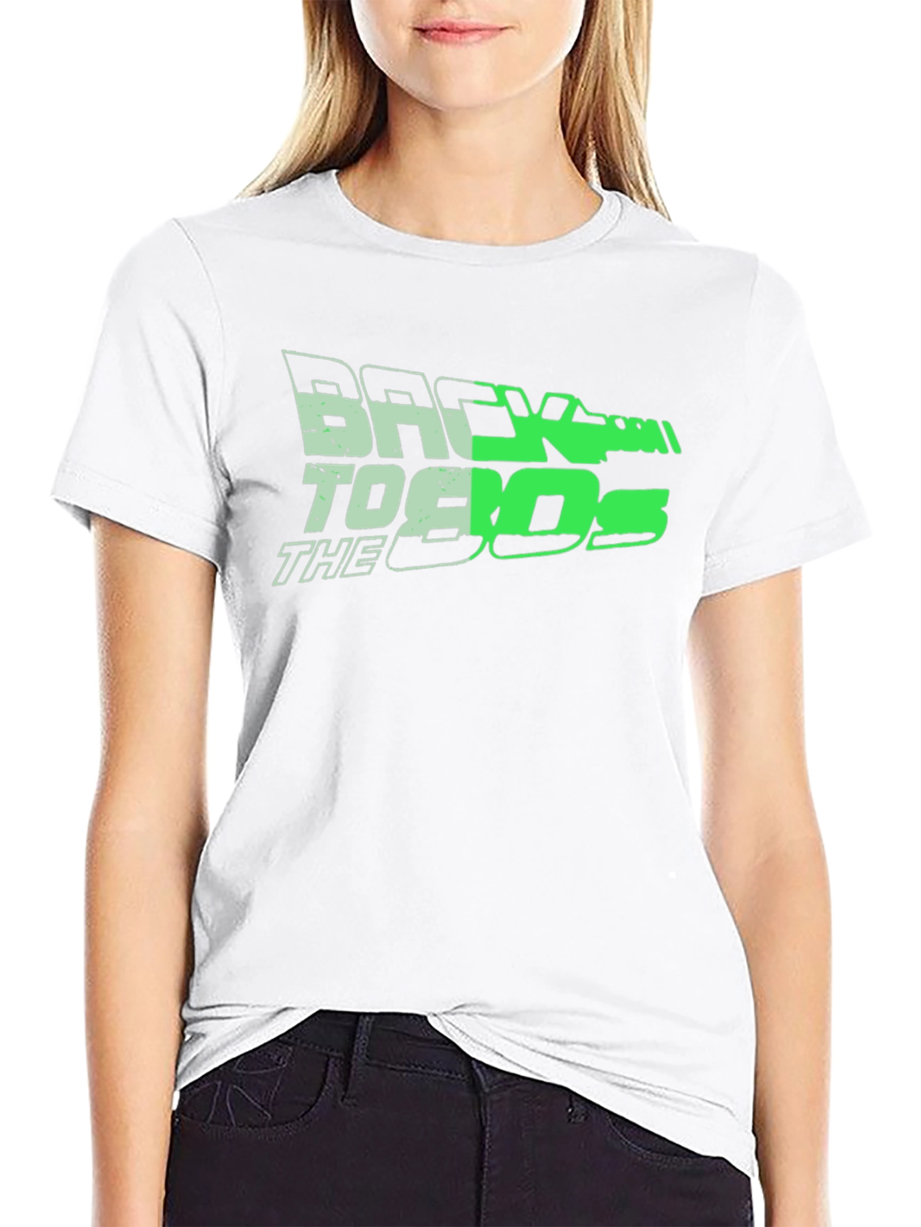 Back to the 80s Black T-Shirt