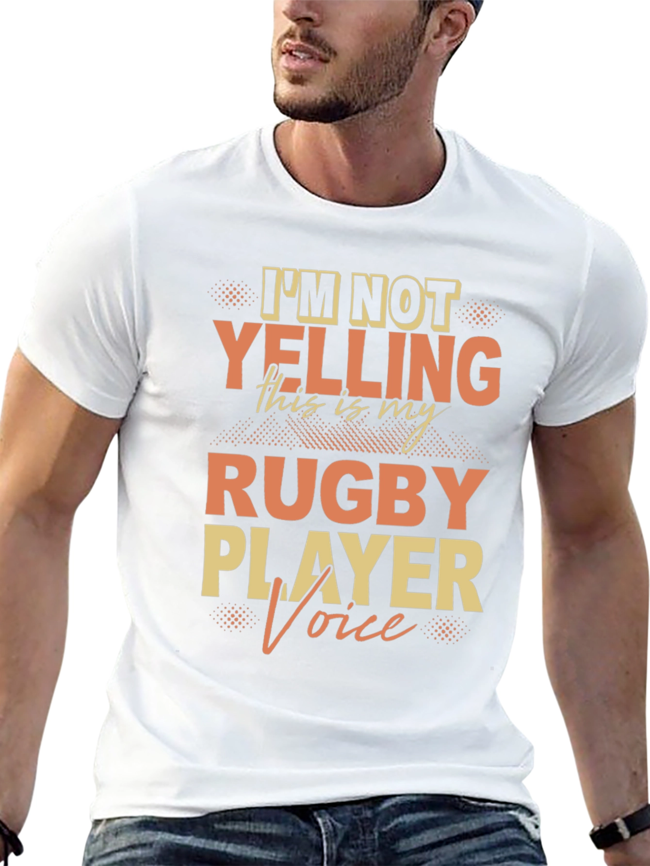 Rugby Player Voice T-Shirt