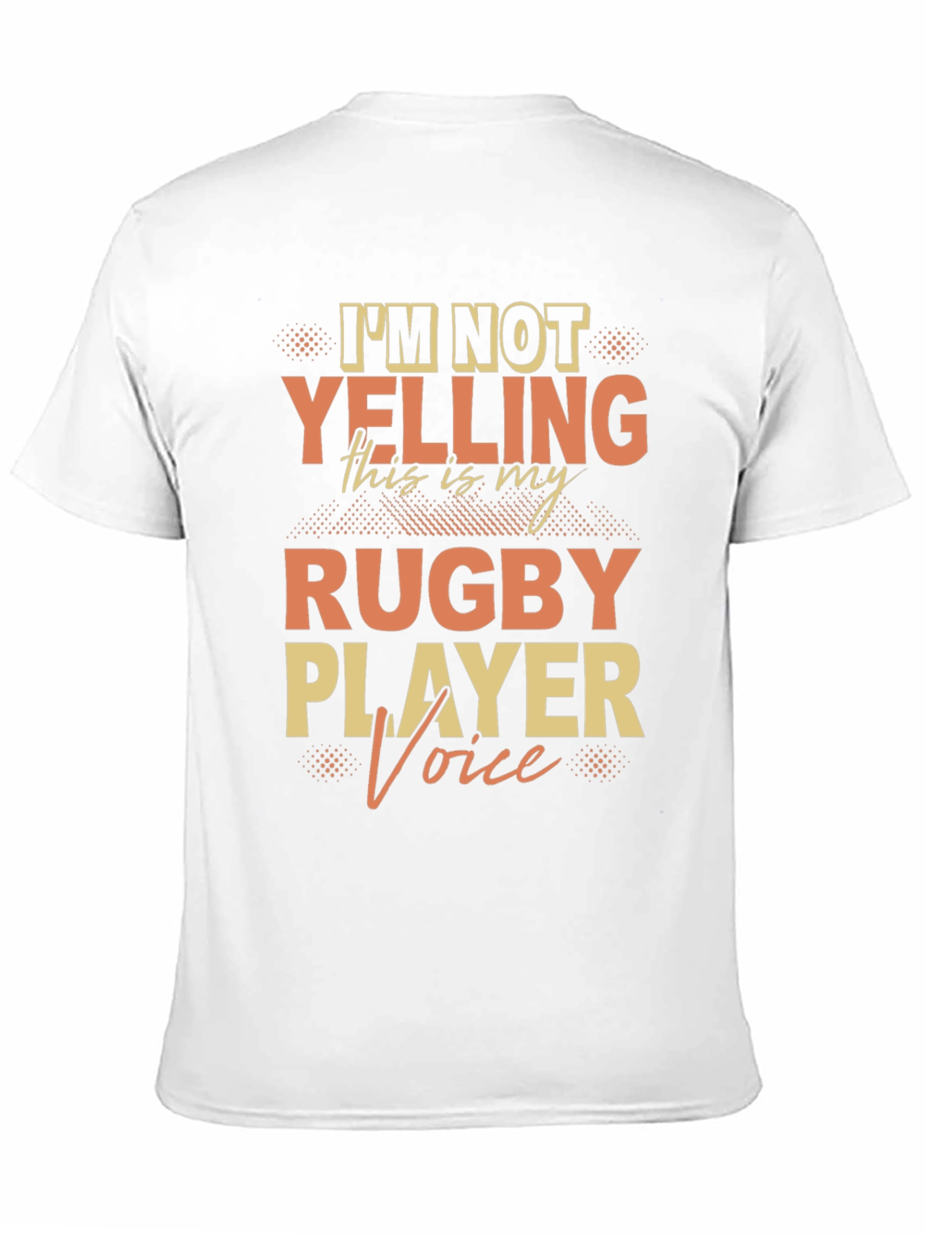 Rugby Player Voice T-Shirt