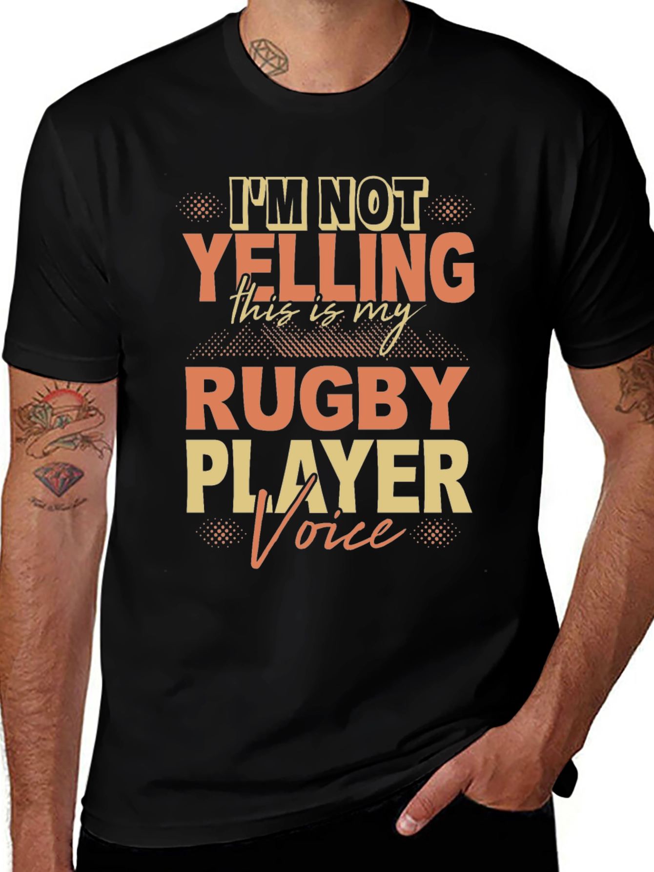 Rugby Player Voice T-Shirt