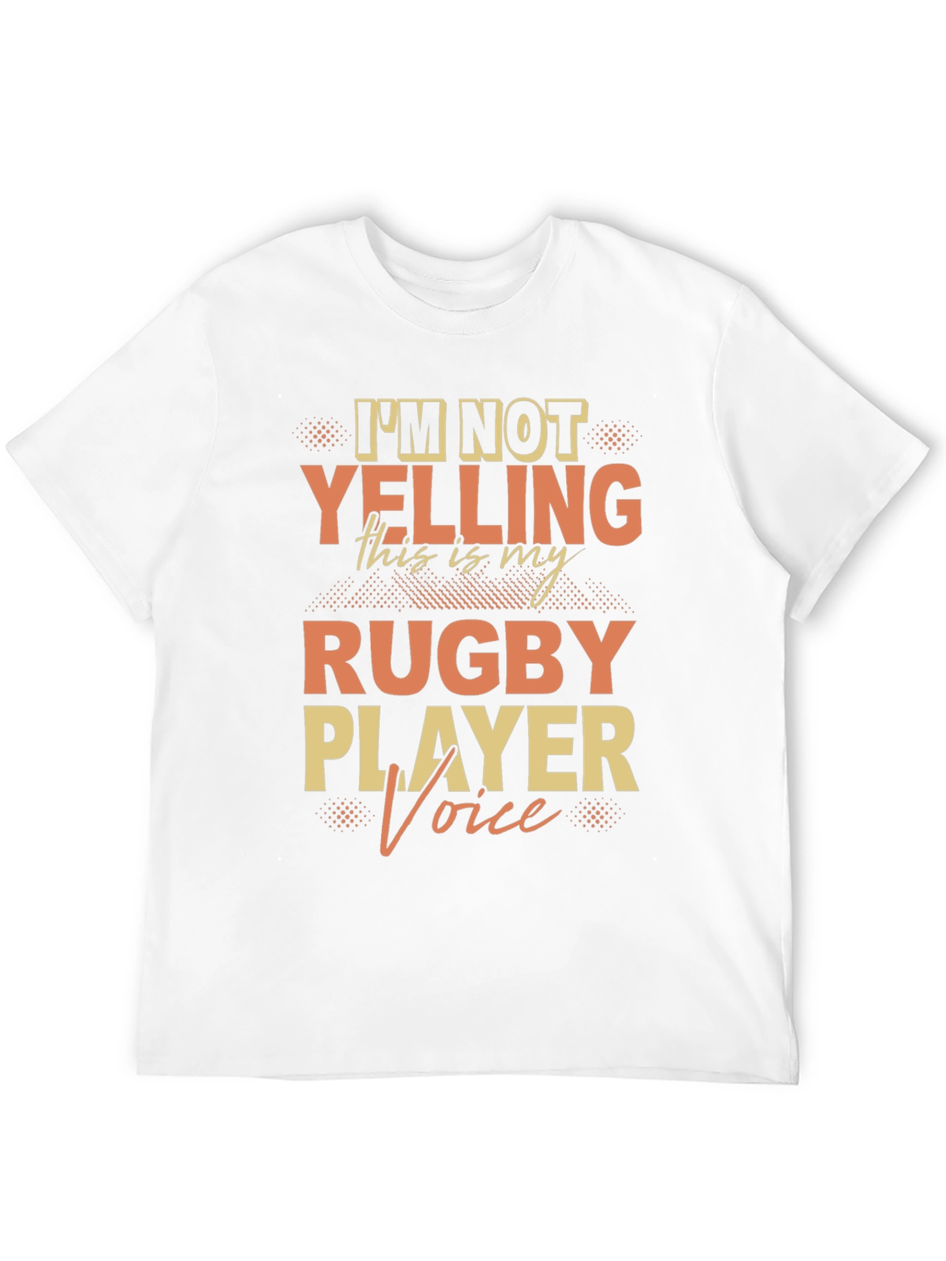 Rugby Player Voice T-Shirt