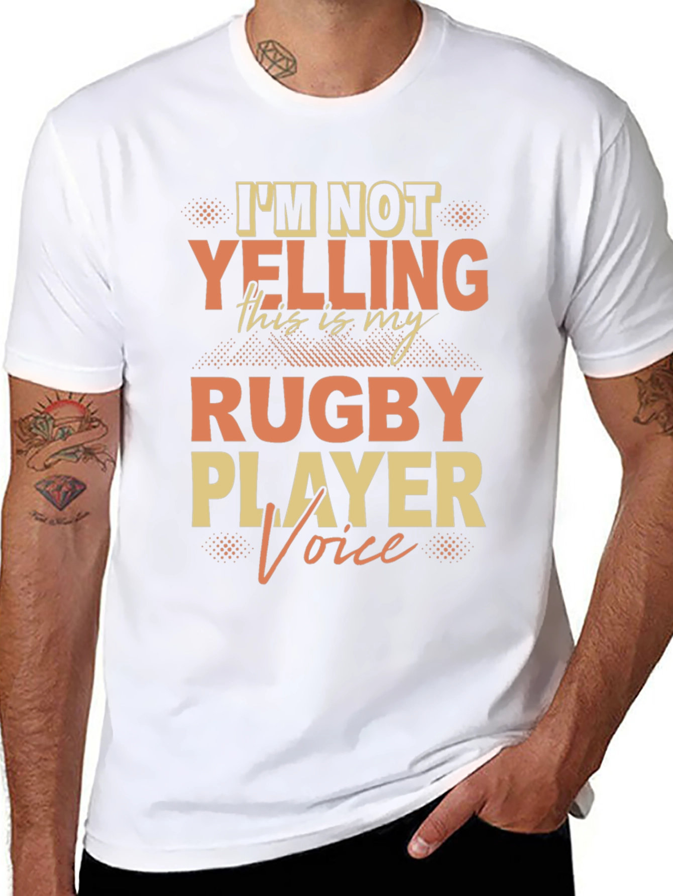 Rugby Player Voice T-Shirt
