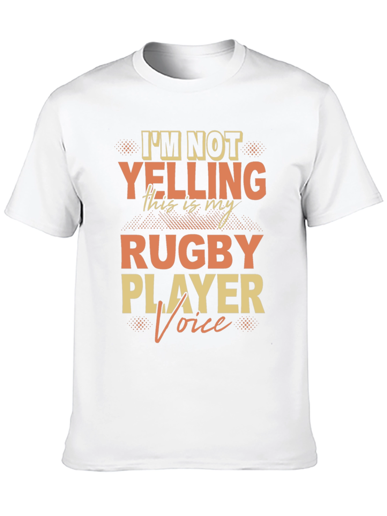 Rugby Player Voice T-Shirt