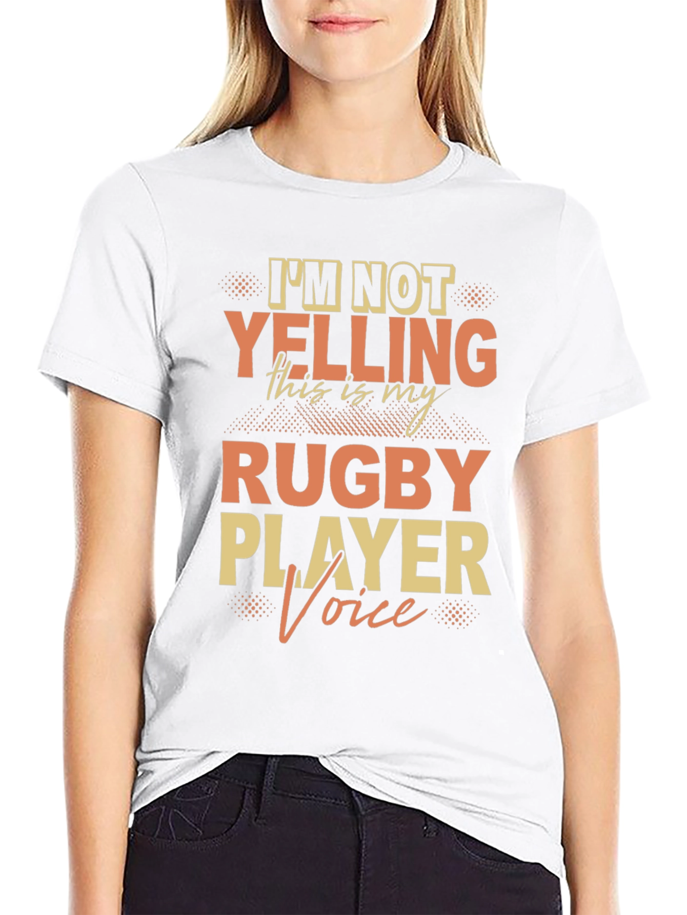 Rugby Player Voice T-Shirt