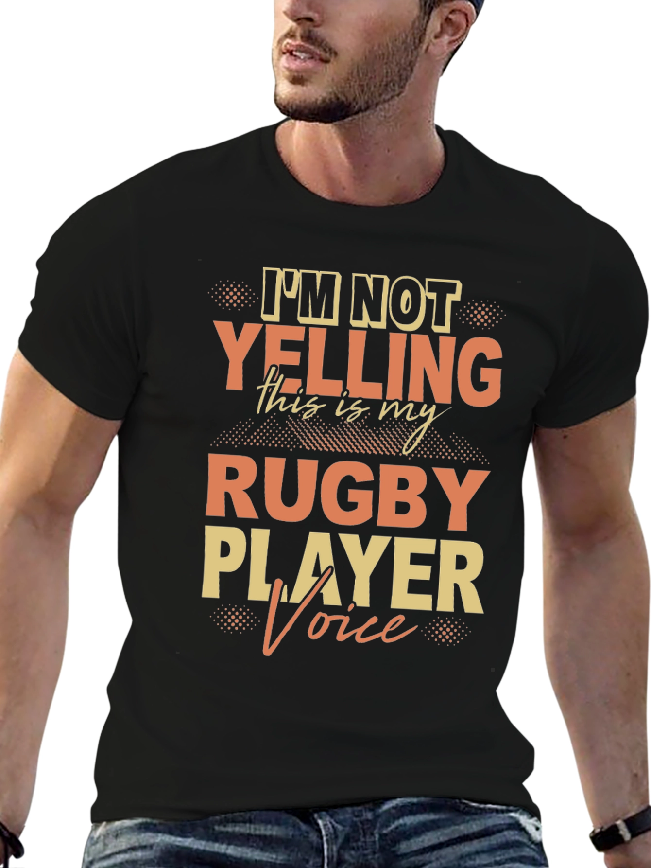 Rugby Player Voice T-Shirt