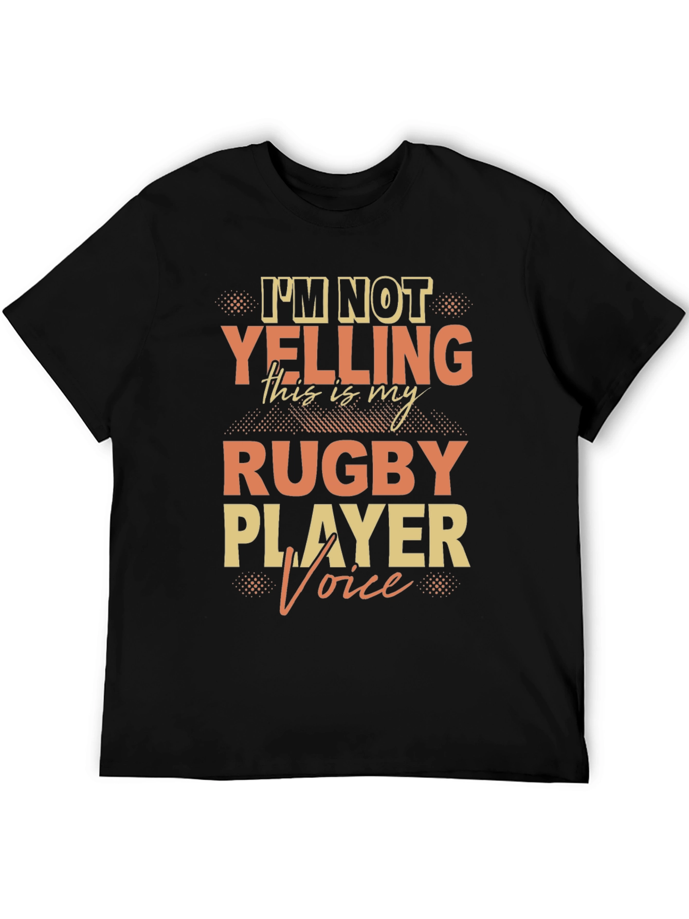 Rugby Player Voice T-Shirt